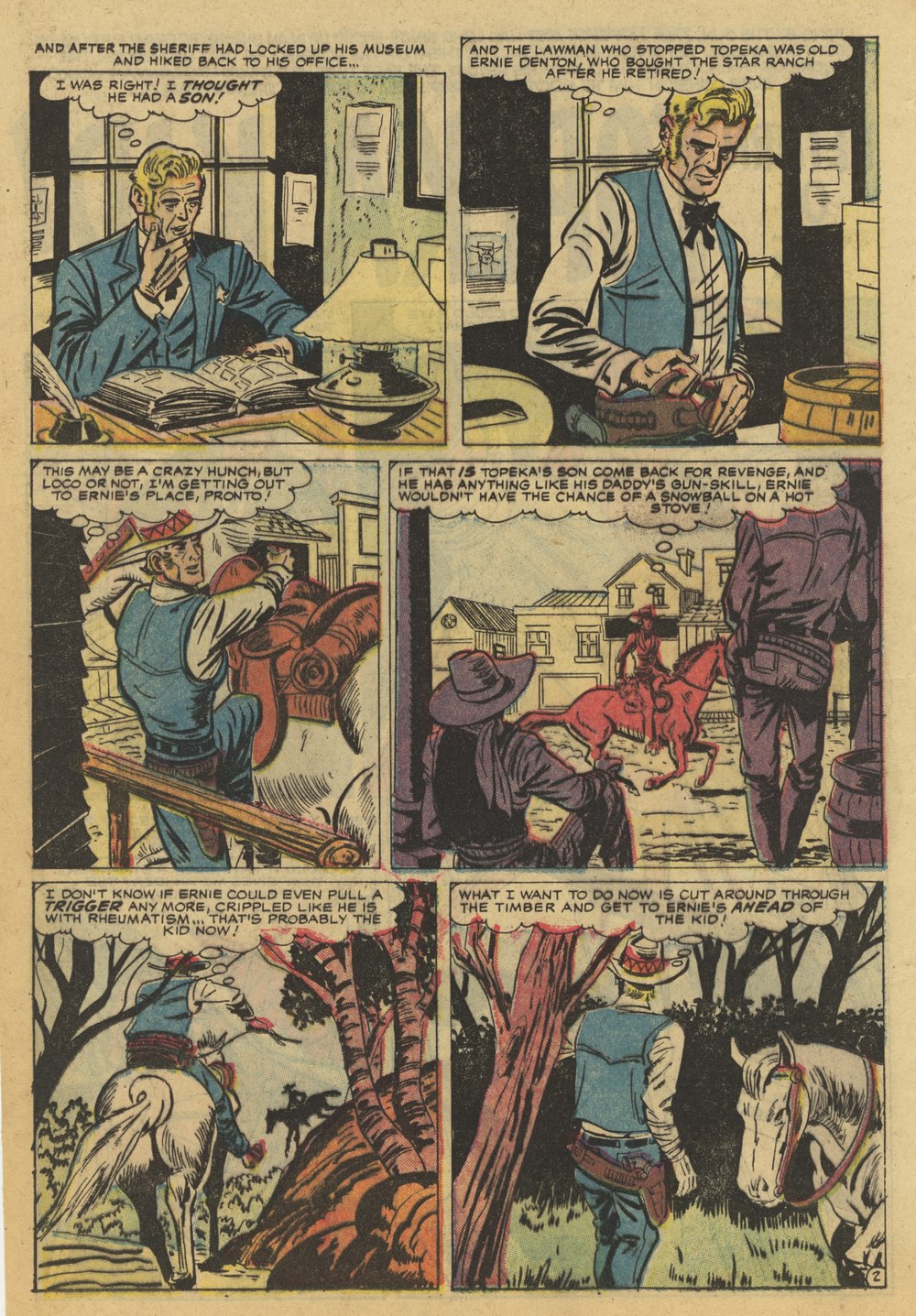 Read online Kid Colt Outlaw comic -  Issue #82 - 12