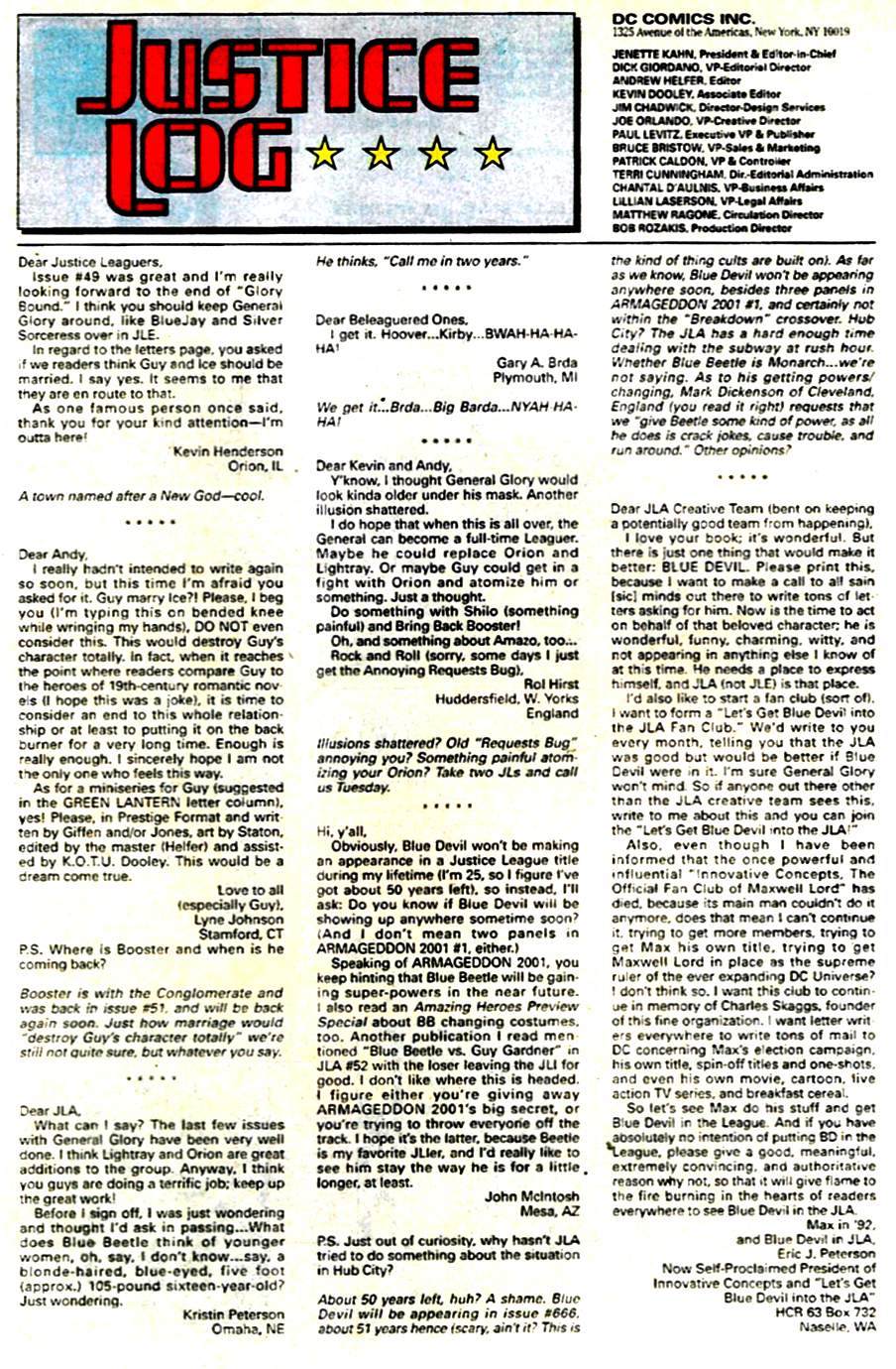 Read online Justice League America comic -  Issue #53 - 24