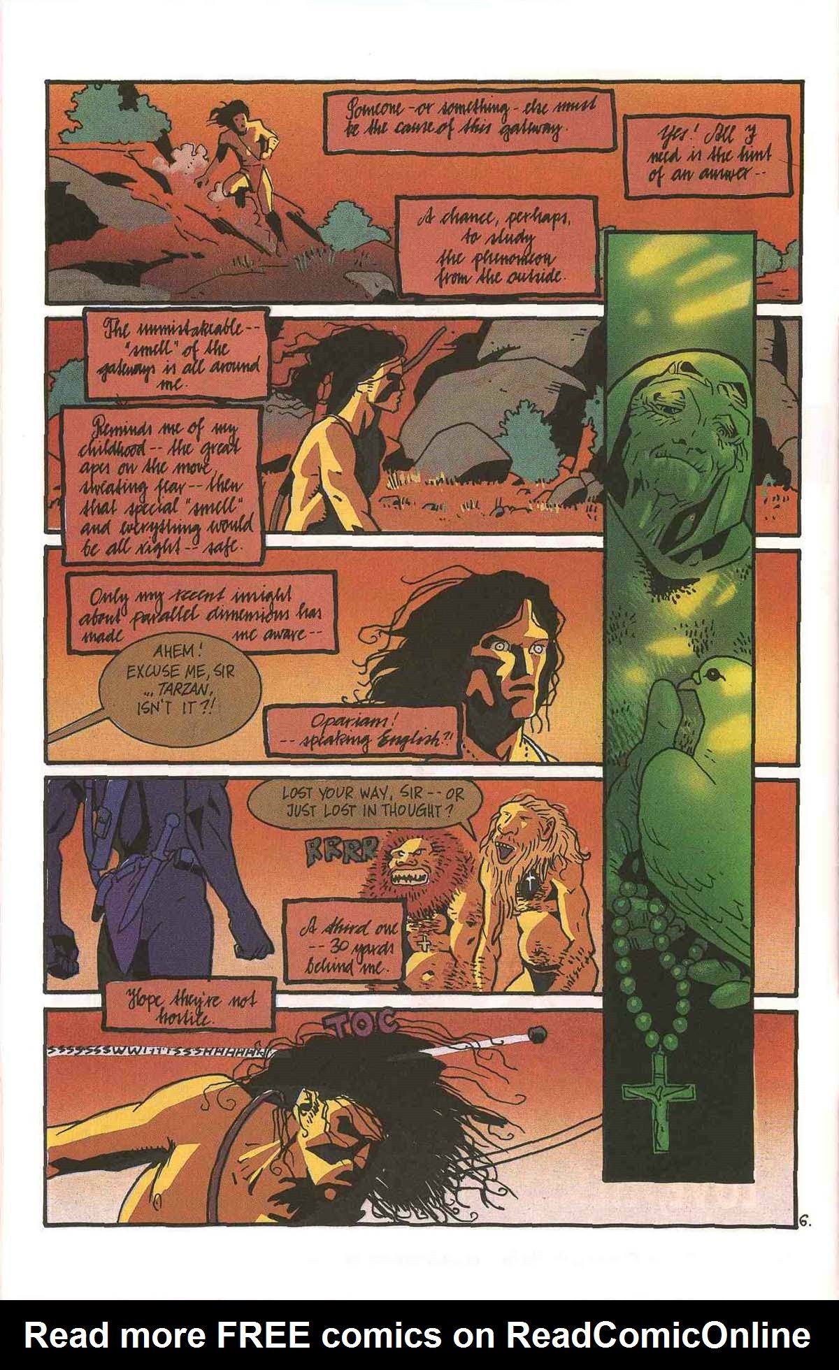 Read online Tarzan: Love, Lies and the Lost City comic -  Issue #2 - 8
