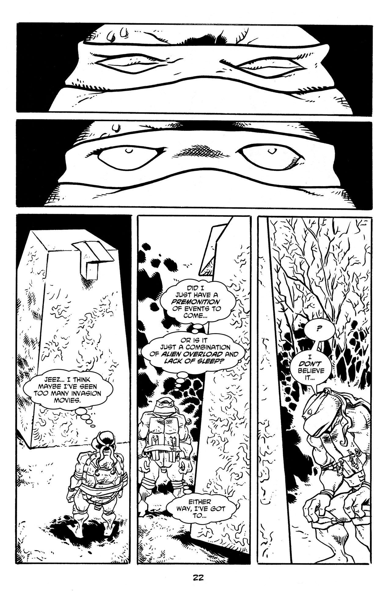 Read online Michelangelo The Third Kind comic -  Issue #3 - 24