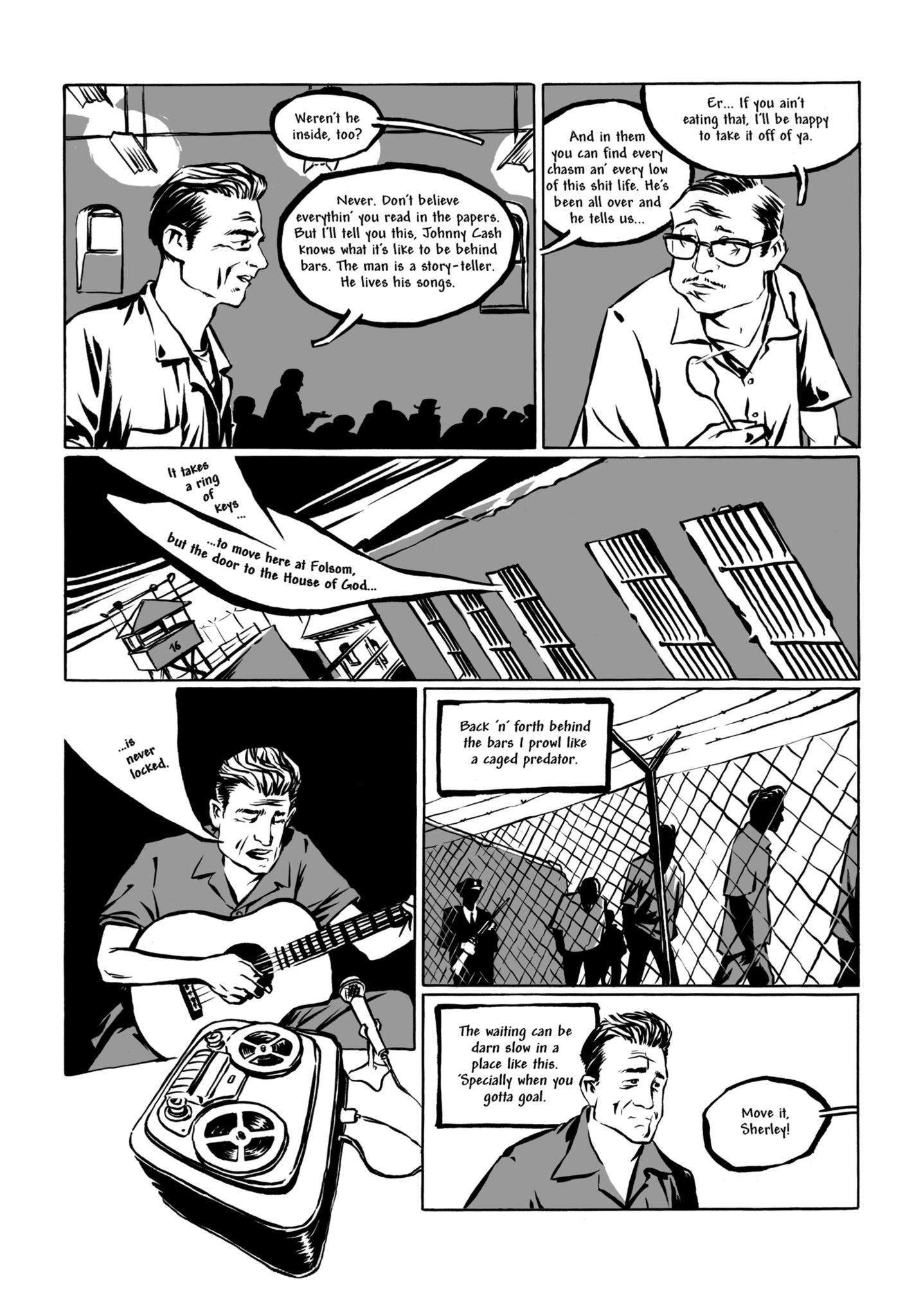 Read online Johnny Cash: I See a Darkness comic -  Issue # TPB - 15