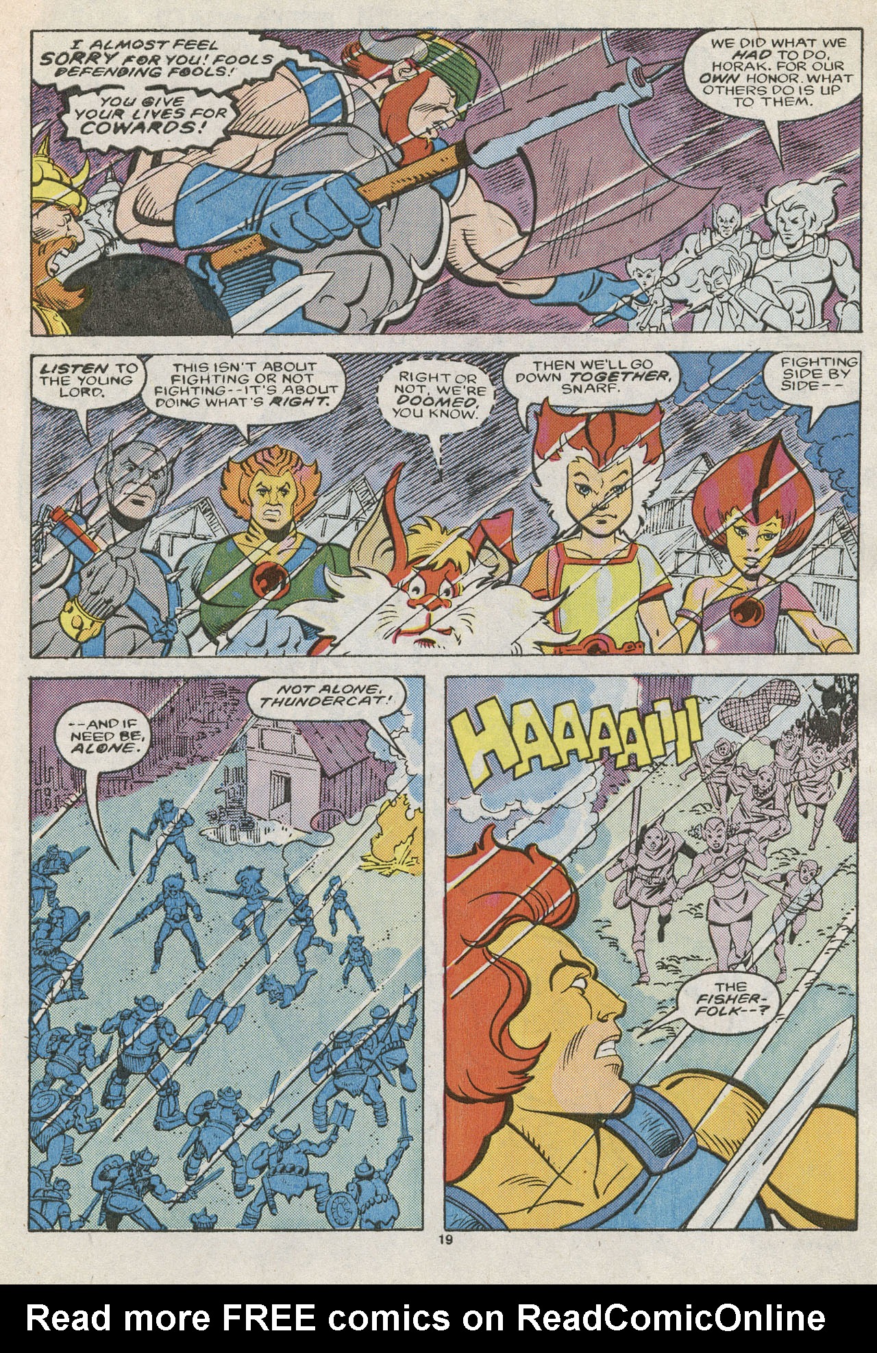 Read online ThunderCats (1985) comic -  Issue #12 - 27