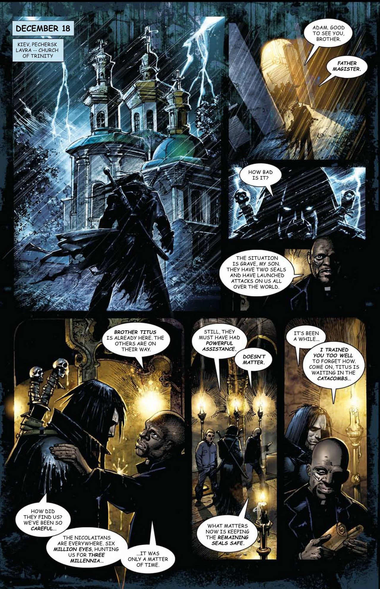 Read online The Four Horsemen of the Apocalypse comic -  Issue #1 - 21