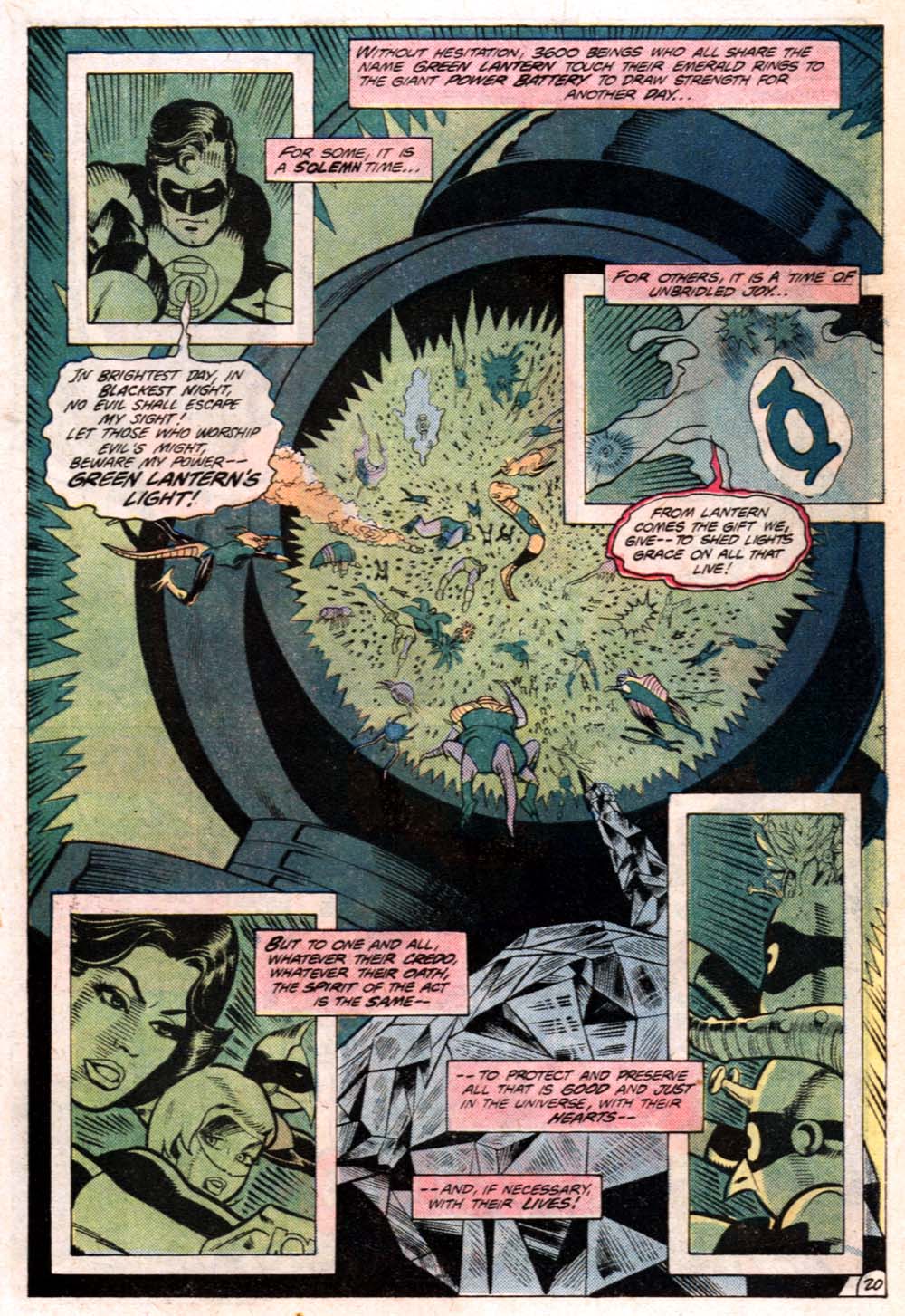 Read online Tales of the Green Lantern Corps comic -  Issue #1 - 21