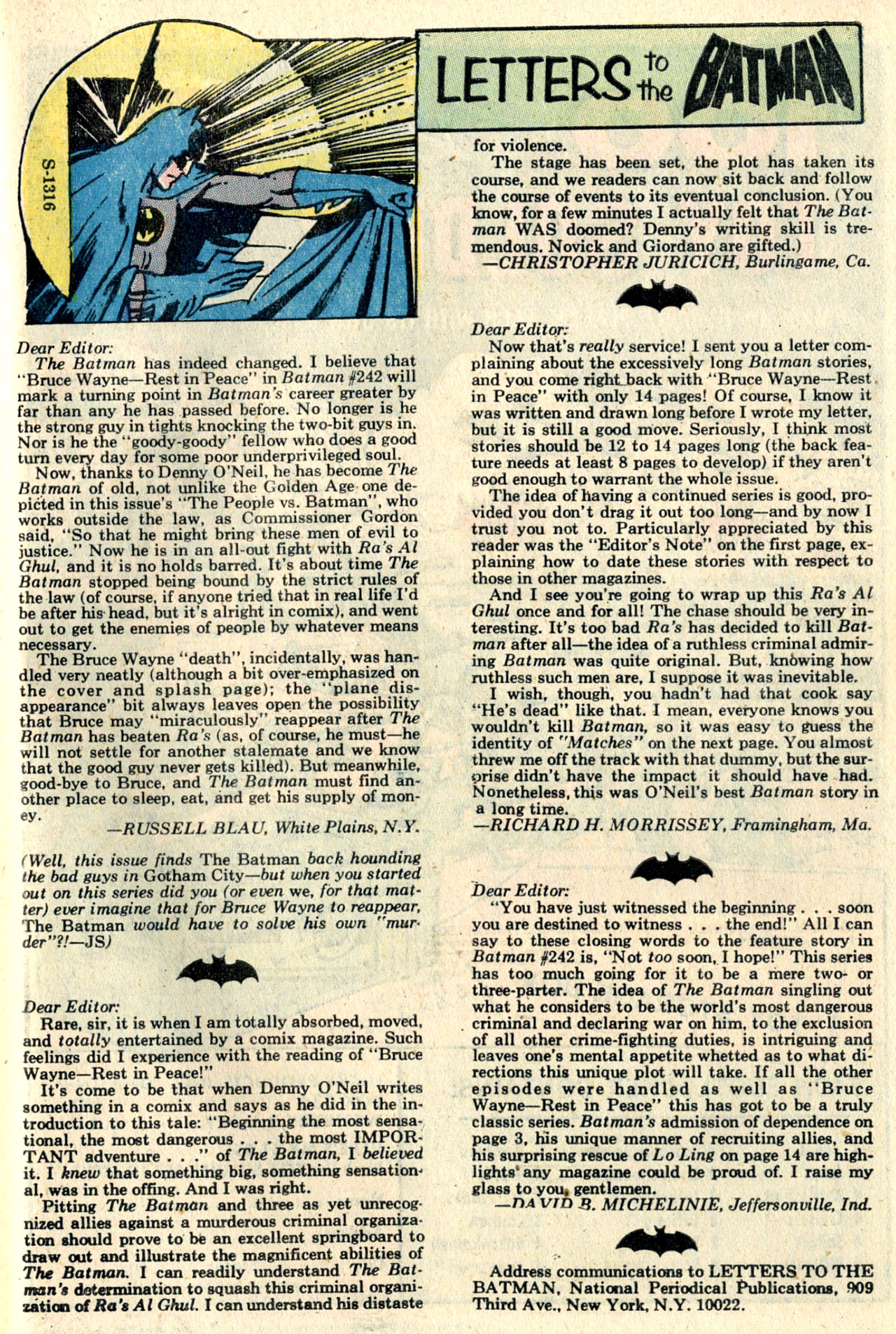 Read online Batman (1940) comic -  Issue #245 - 33