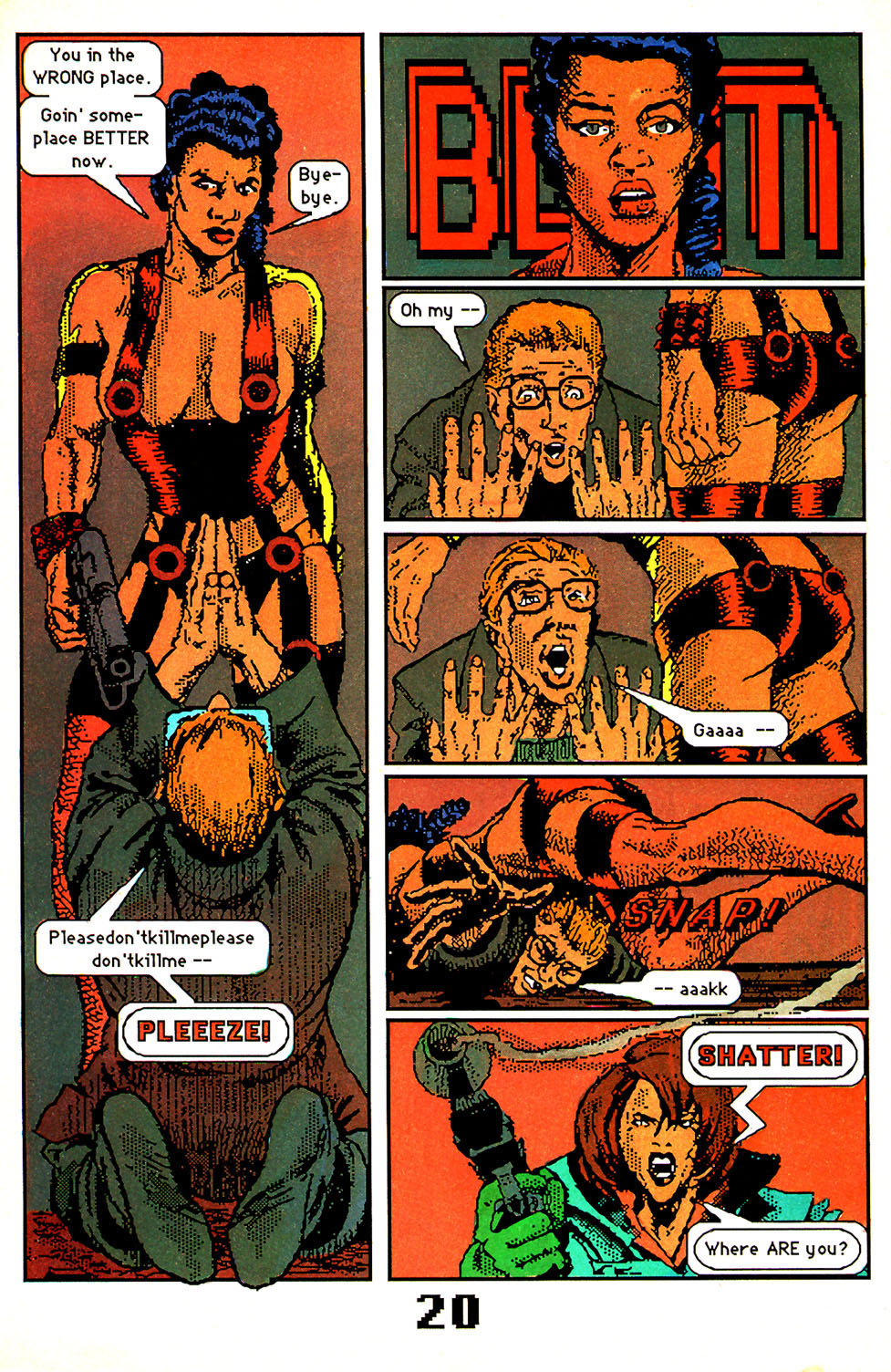 Read online Shatter comic -  Issue #4 - 23