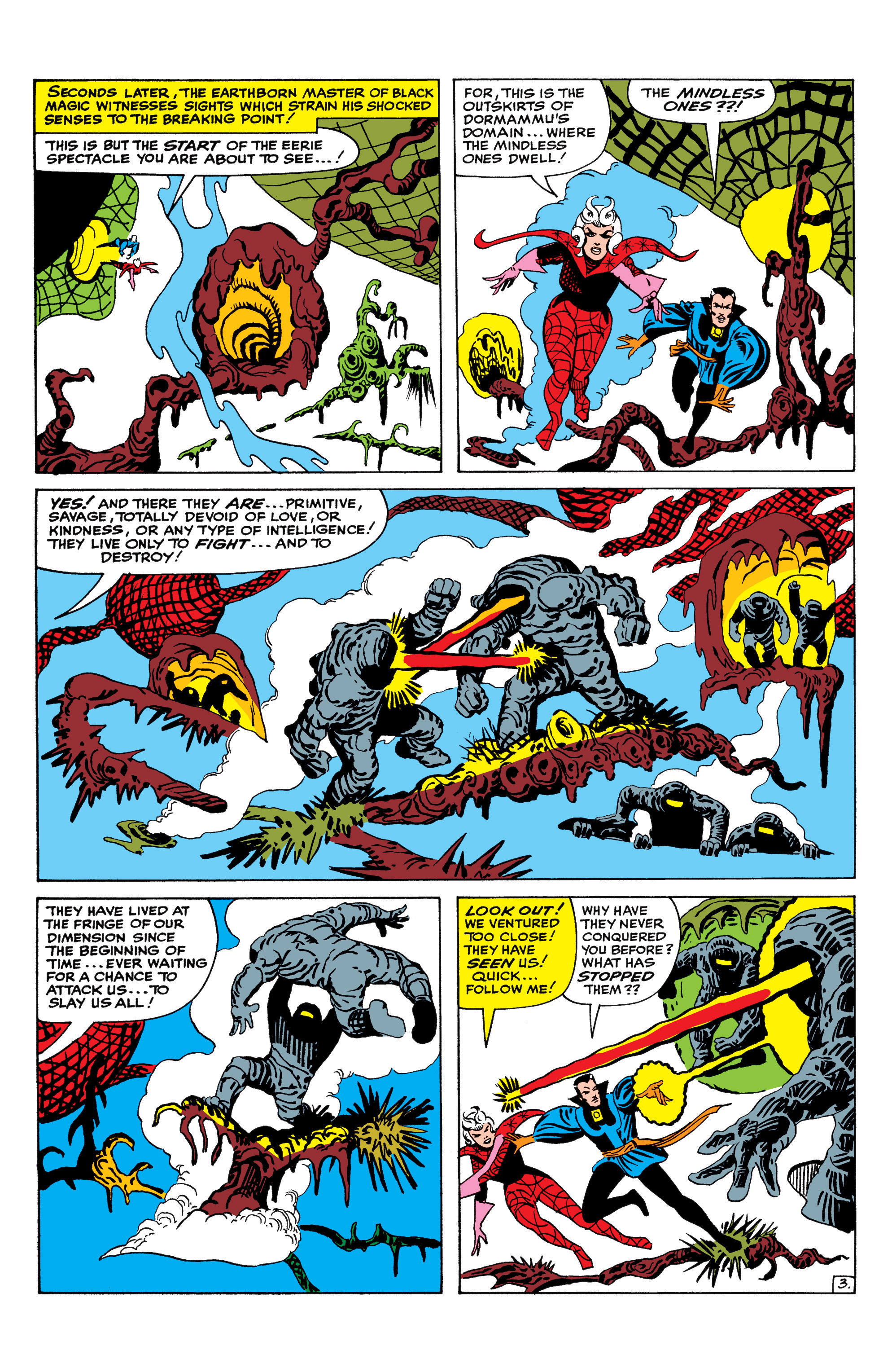 Read online Marvel Masterworks: Doctor Strange comic -  Issue # TPB 1 - 144