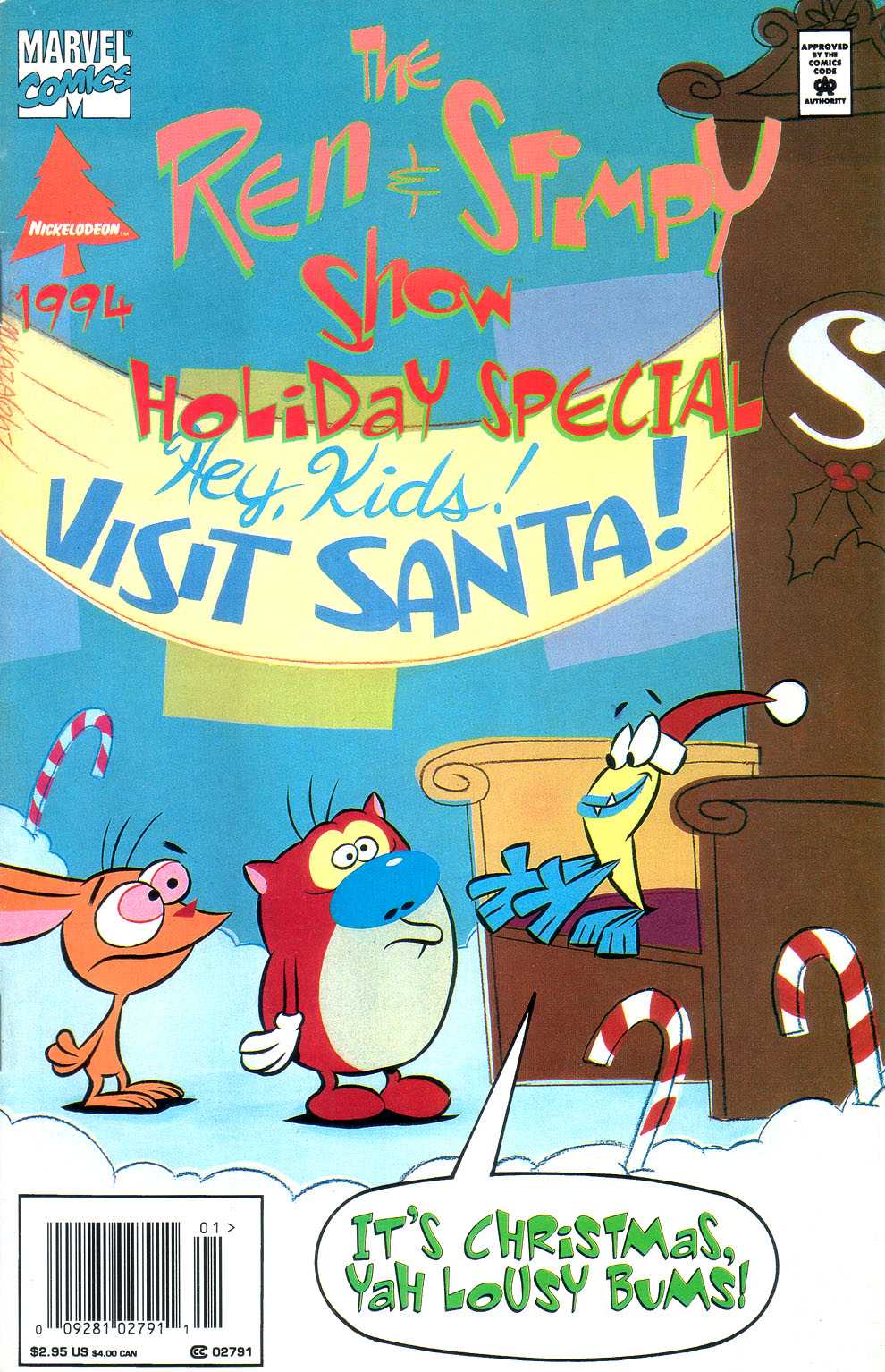 Read online The Ren & Stimpy Show Holiday Special comic -  Issue # Full - 1