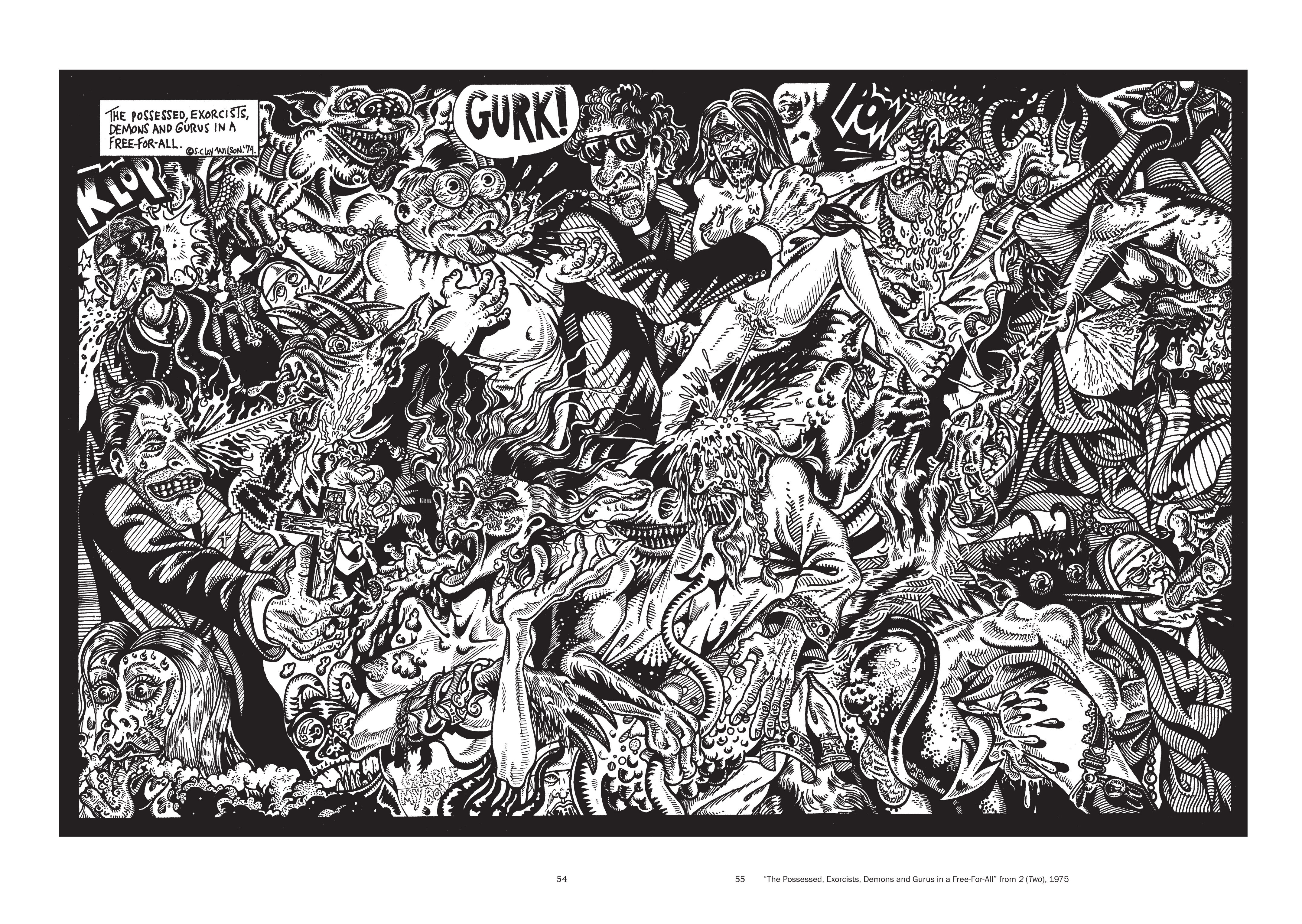 Read online The Mythology of S. Clay Wilson comic -  Issue # Demons and Angels (Part 1) - 48