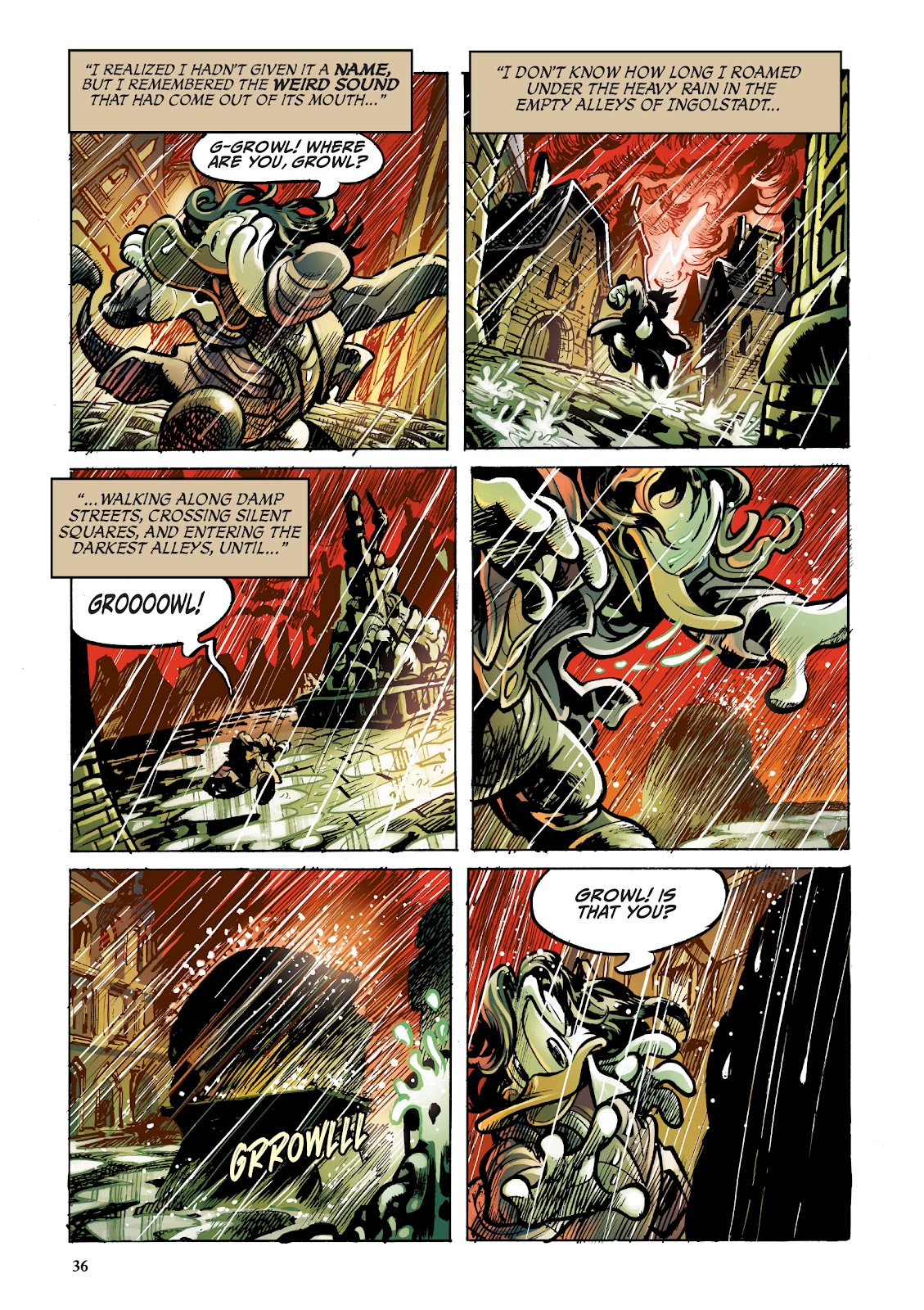 Disney Frankenstein, Starring Donald Duck issue TPB - Page 36