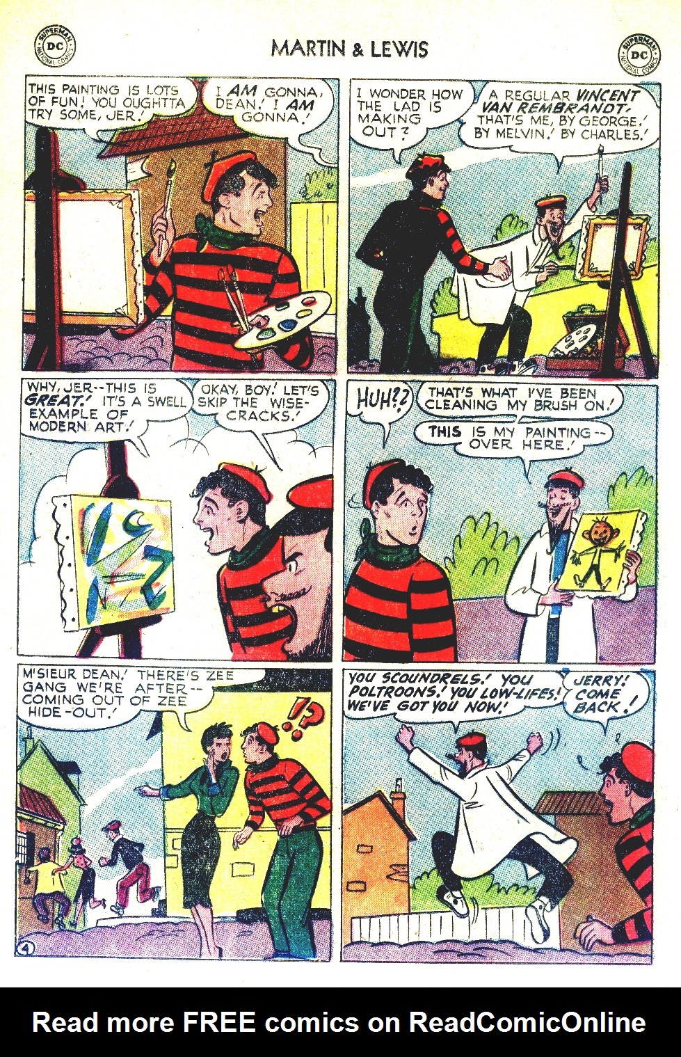 Read online The Adventures of Dean Martin and Jerry Lewis comic -  Issue #18 - 16