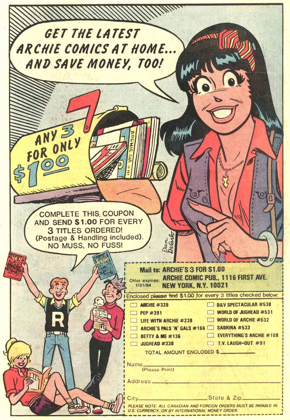 Read online Archie's TV Laugh-Out comic -  Issue #91 - 11