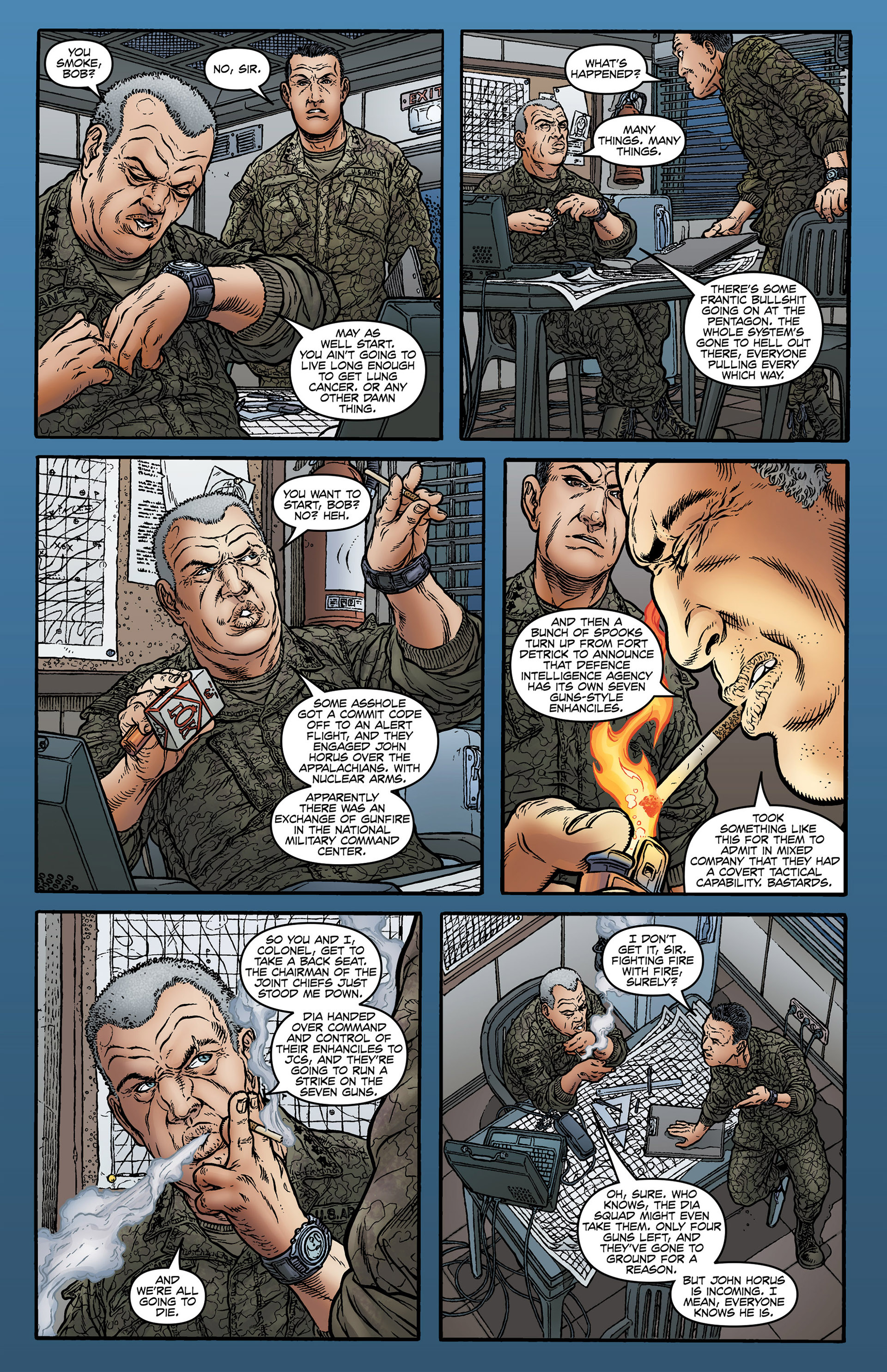 Read online Black Summer comic -  Issue #5 - 19