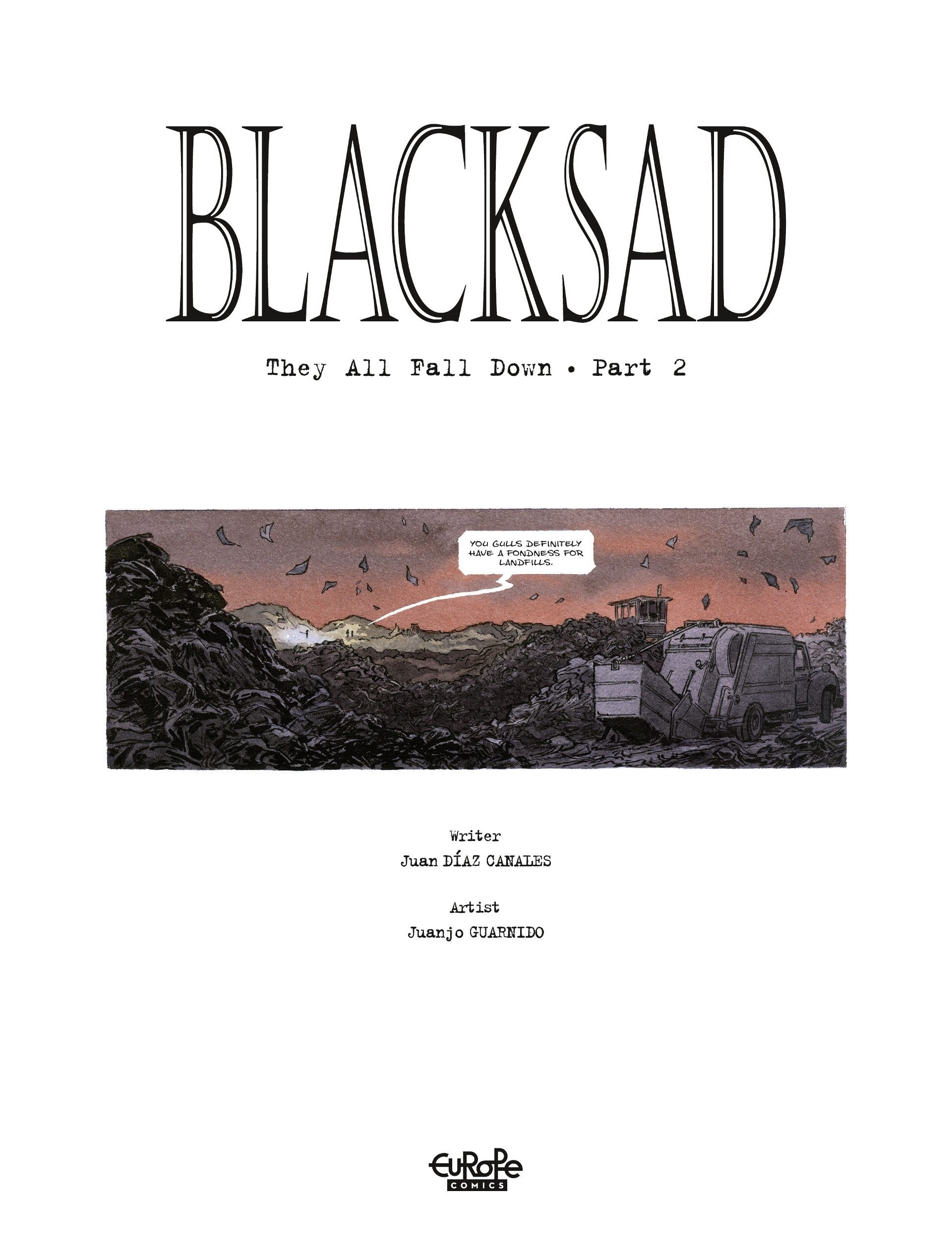 Read online Blacksad: They All Fall Down comic -  Issue #2 - 2