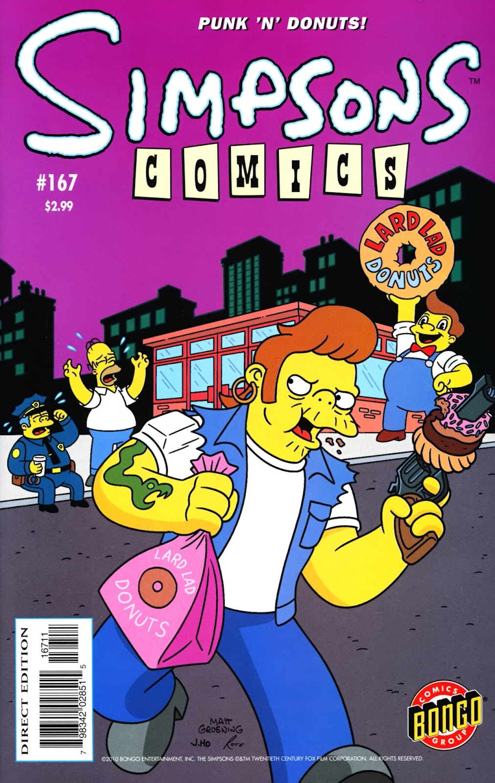 Simpsons Comics issue 167 - Page 1