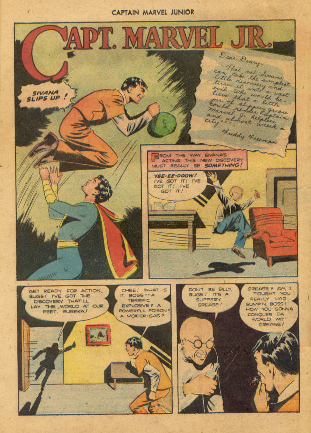 Read online Captain Marvel, Jr. comic -  Issue #31 - 20