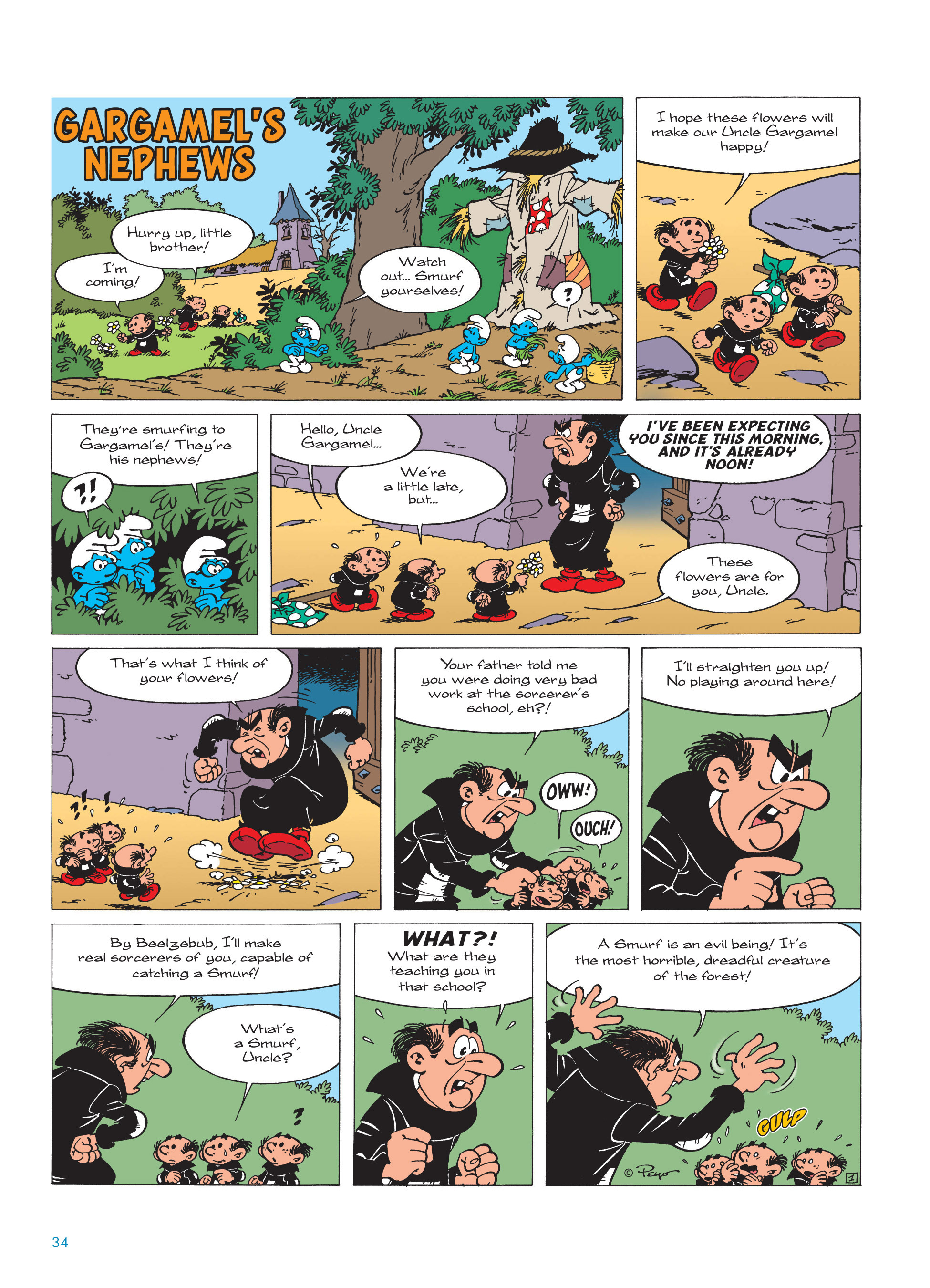 Read online The Smurfs comic -  Issue #17 - 34