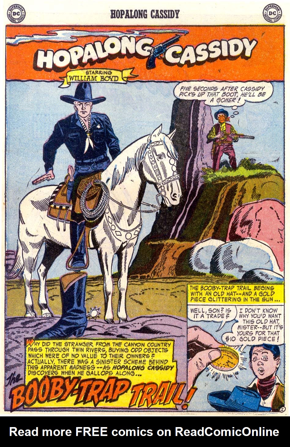 Read online Hopalong Cassidy comic -  Issue #91 - 28