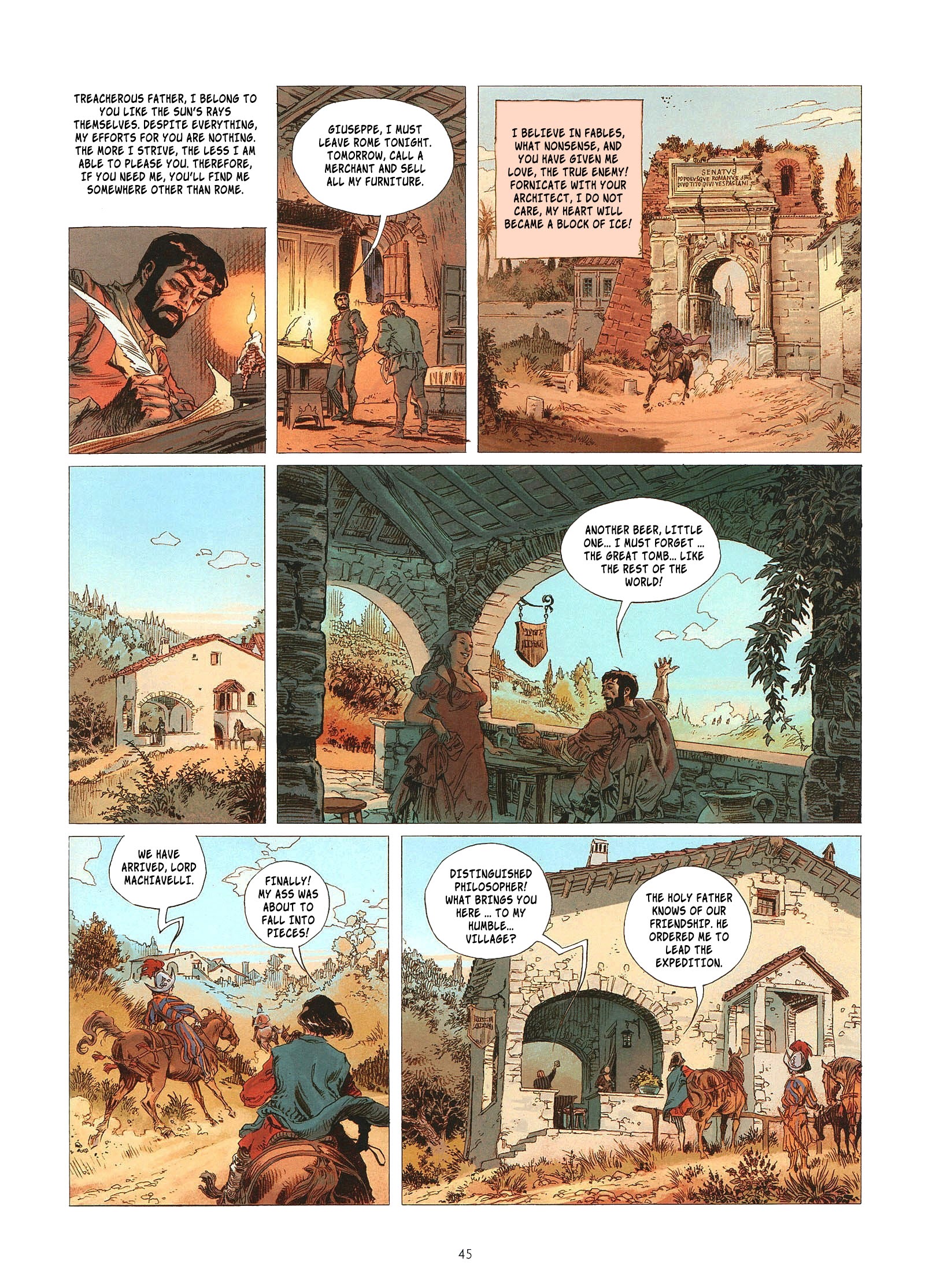 Read online The Terrible Pope comic -  Issue #2 - 45