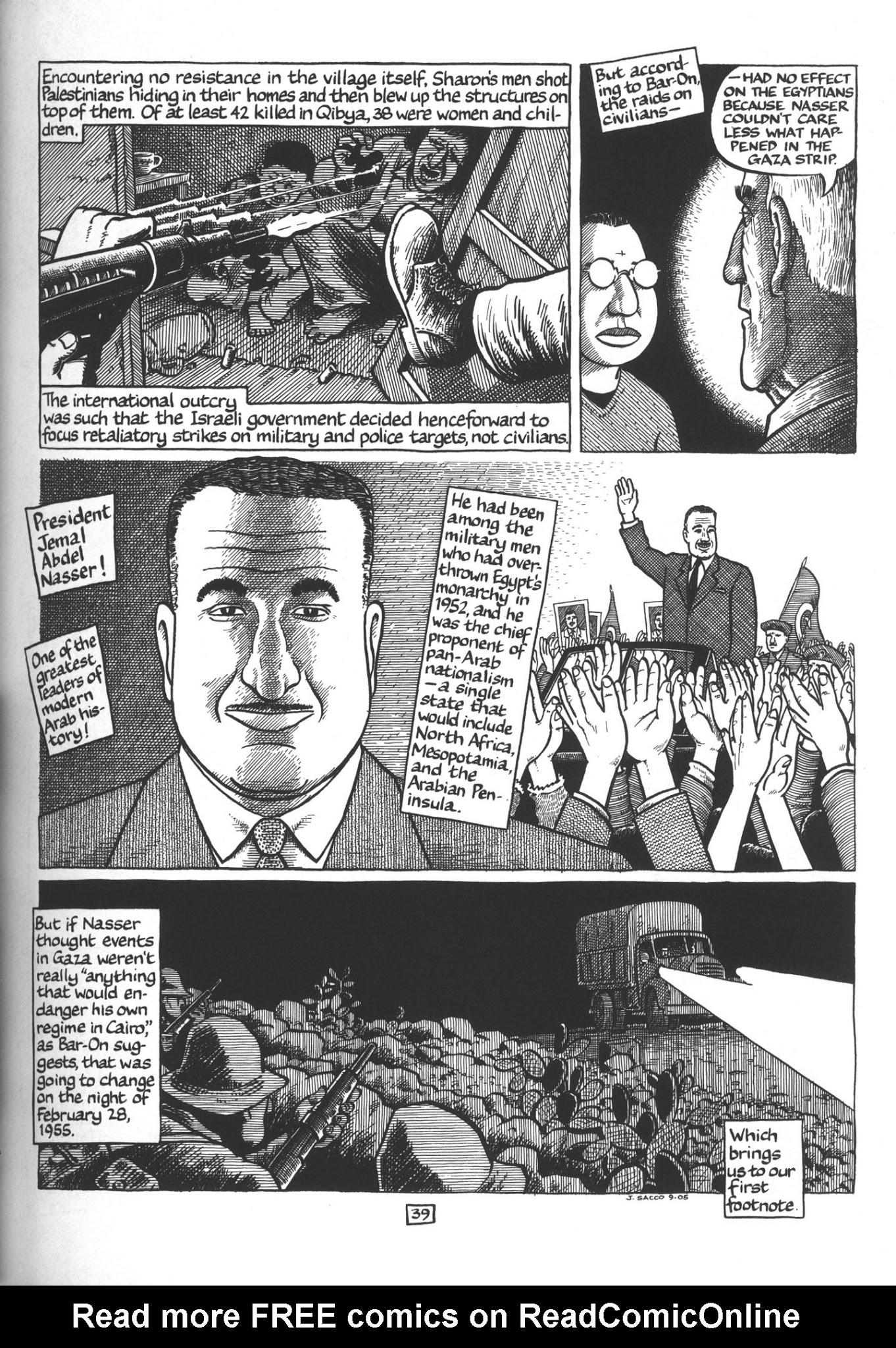 Read online Footnotes in Gaza comic -  Issue # TPB - 59