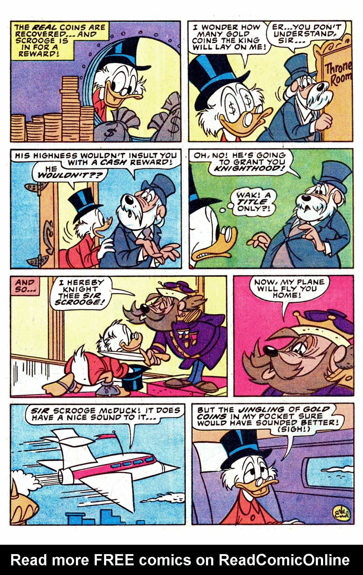 Read online Uncle Scrooge (1953) comic -  Issue #202 - 34