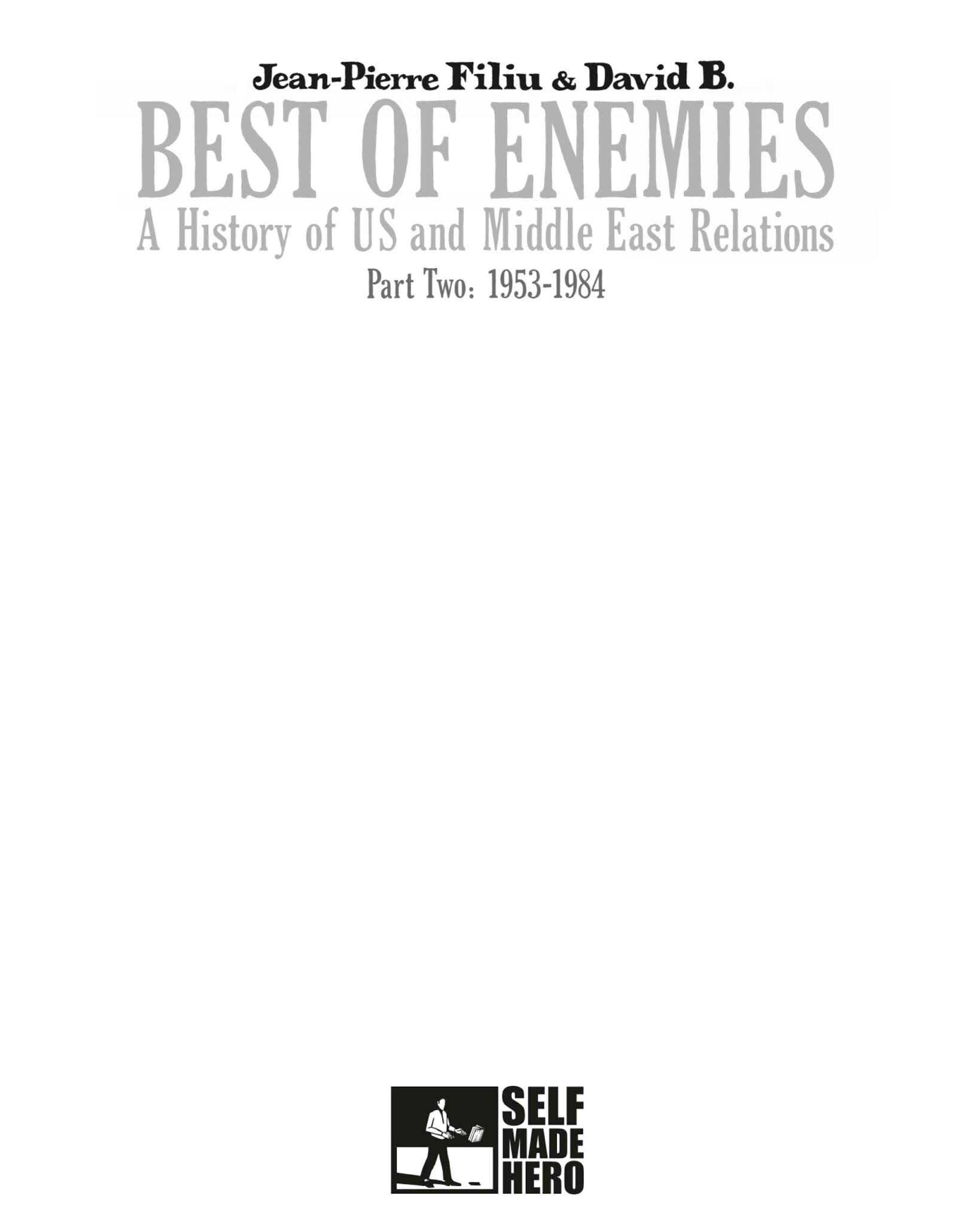 Read online Best of Enemies: A History of US and Middle East Relations comic -  Issue # TPB 2 - 2