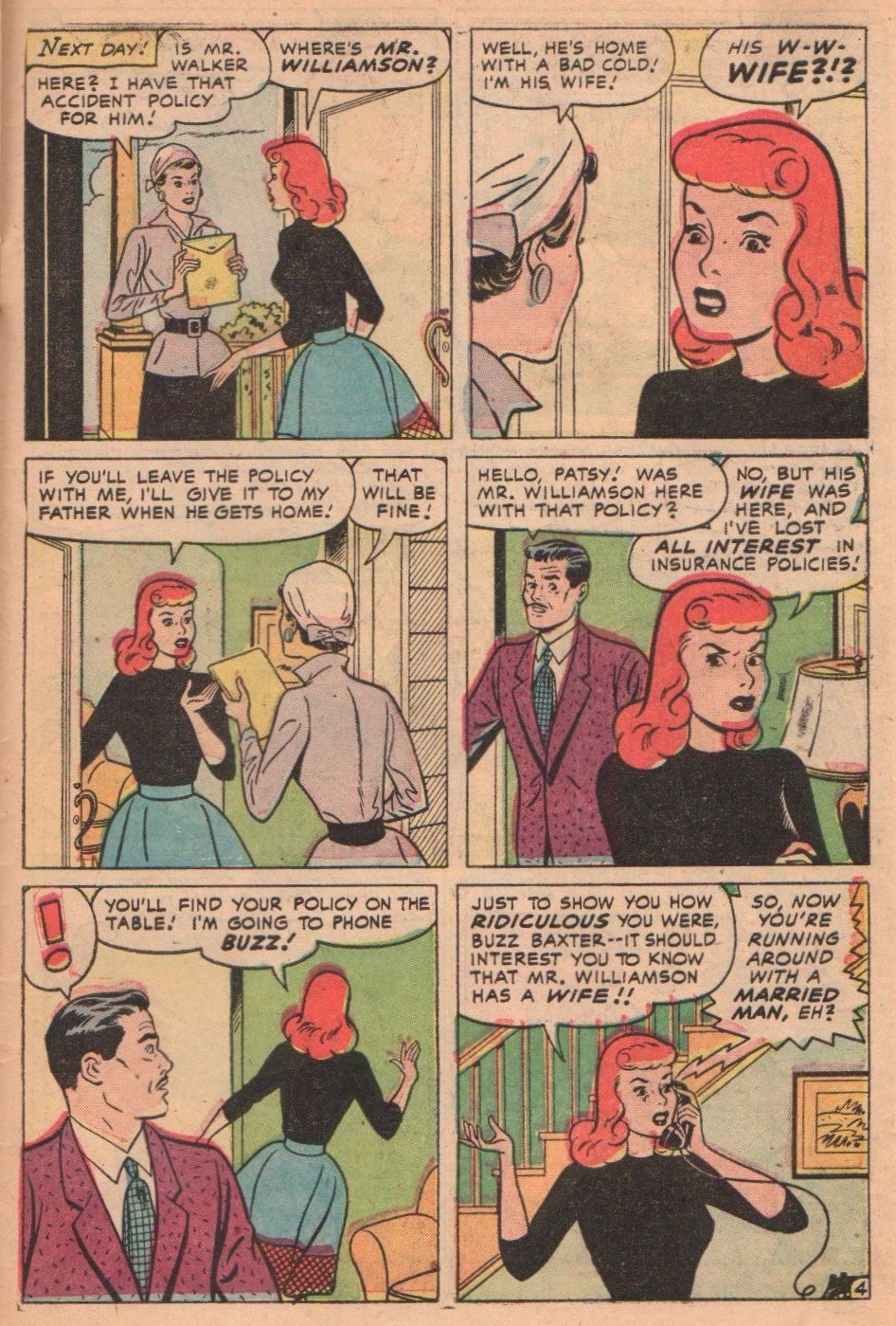 Read online Patsy and her Pals comic -  Issue #18 - 31