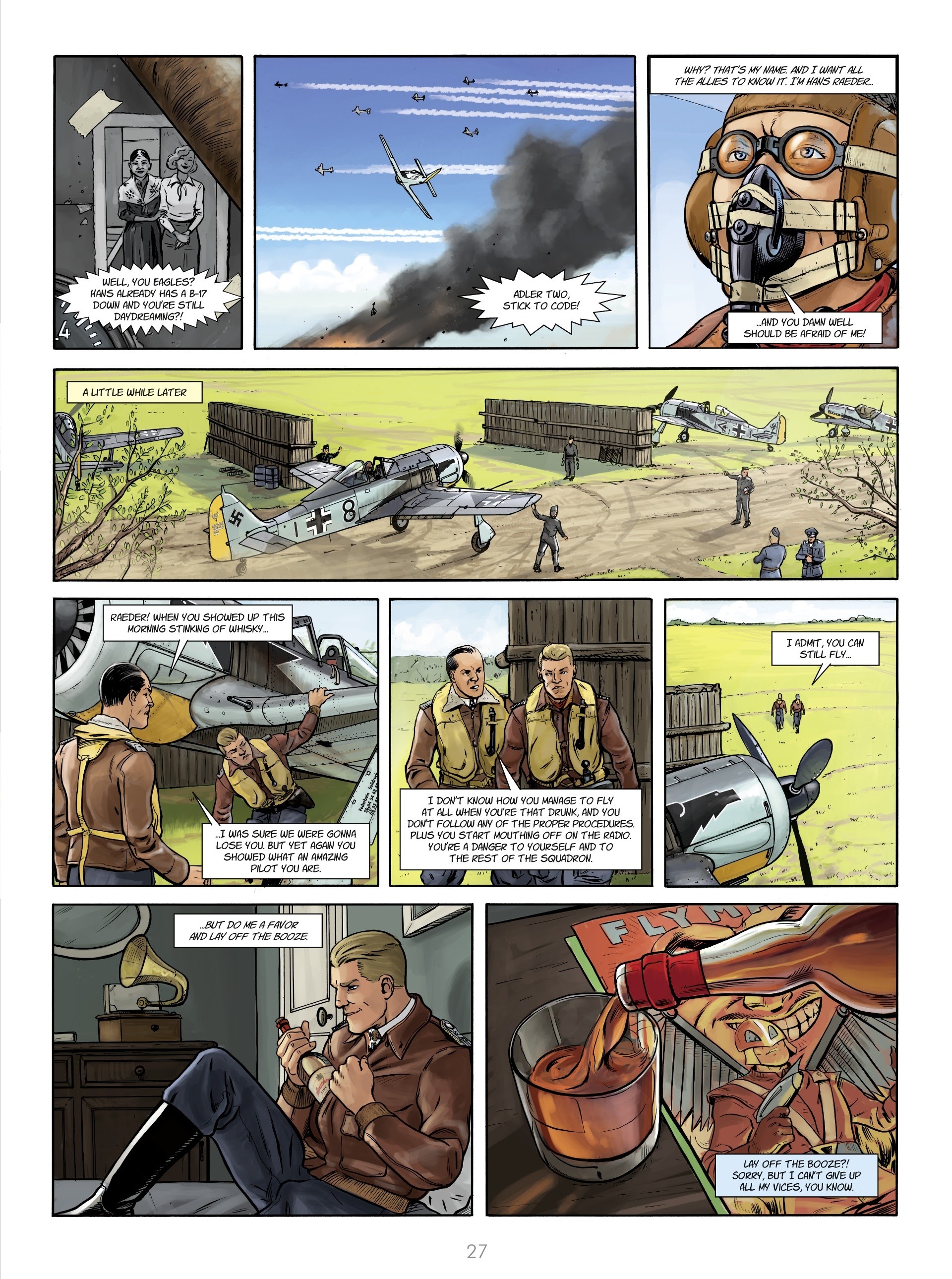 Read online Wings of War Adler comic -  Issue #3 - 29
