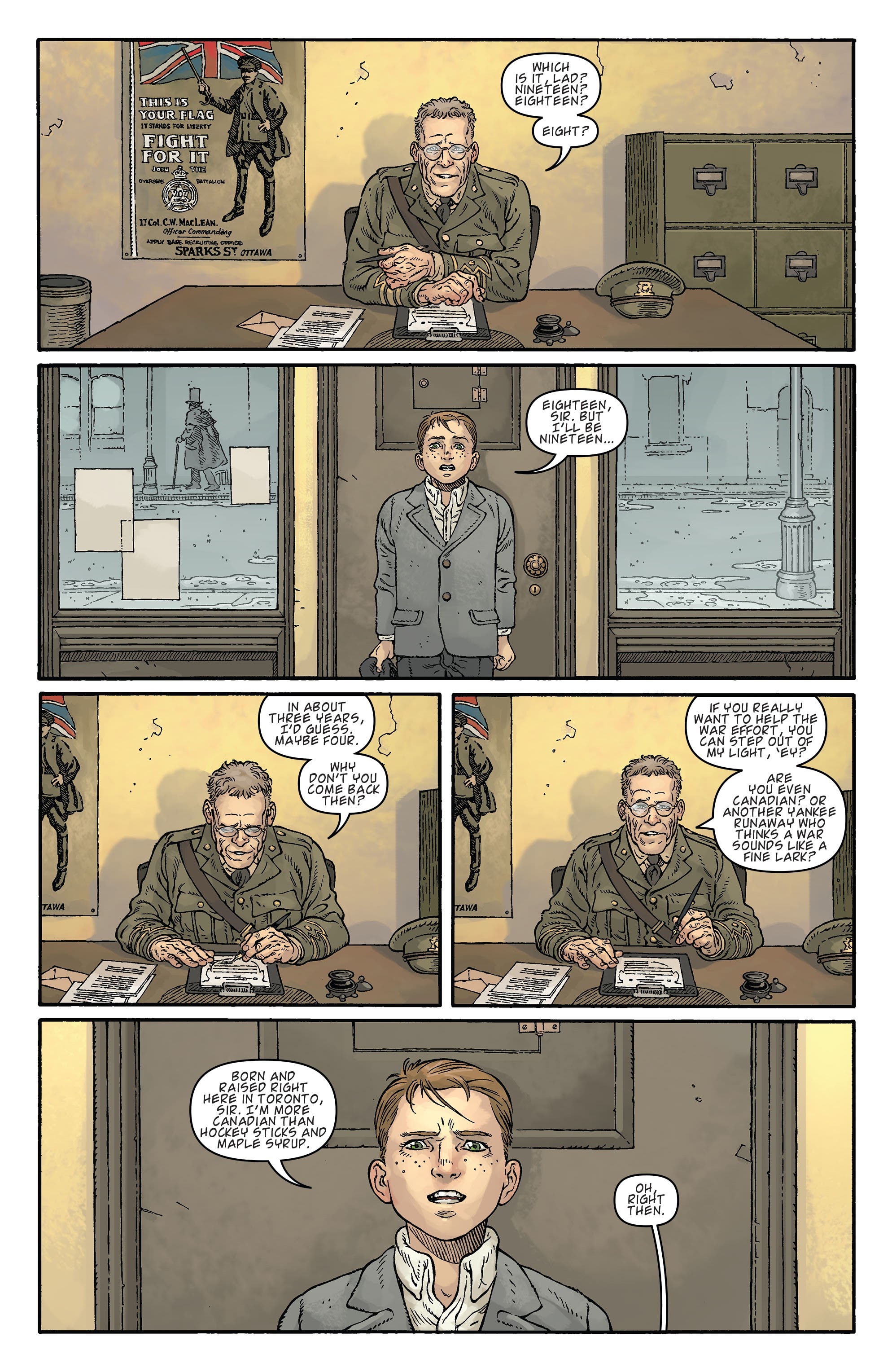 Read online Locke & Key: ...In Pale Battalions Go… comic -  Issue #1 - 4