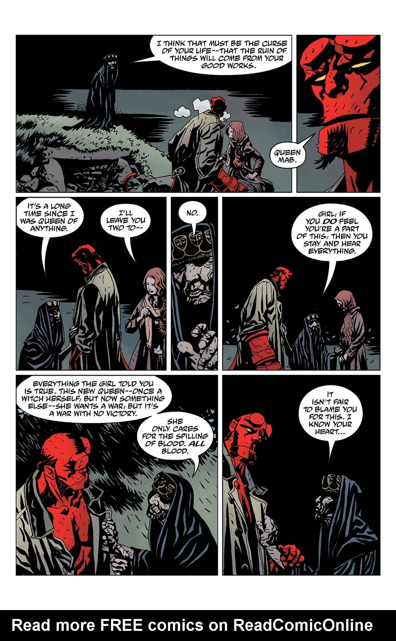 Read online Hellboy: The Wild Hunt comic -  Issue #3 - 15