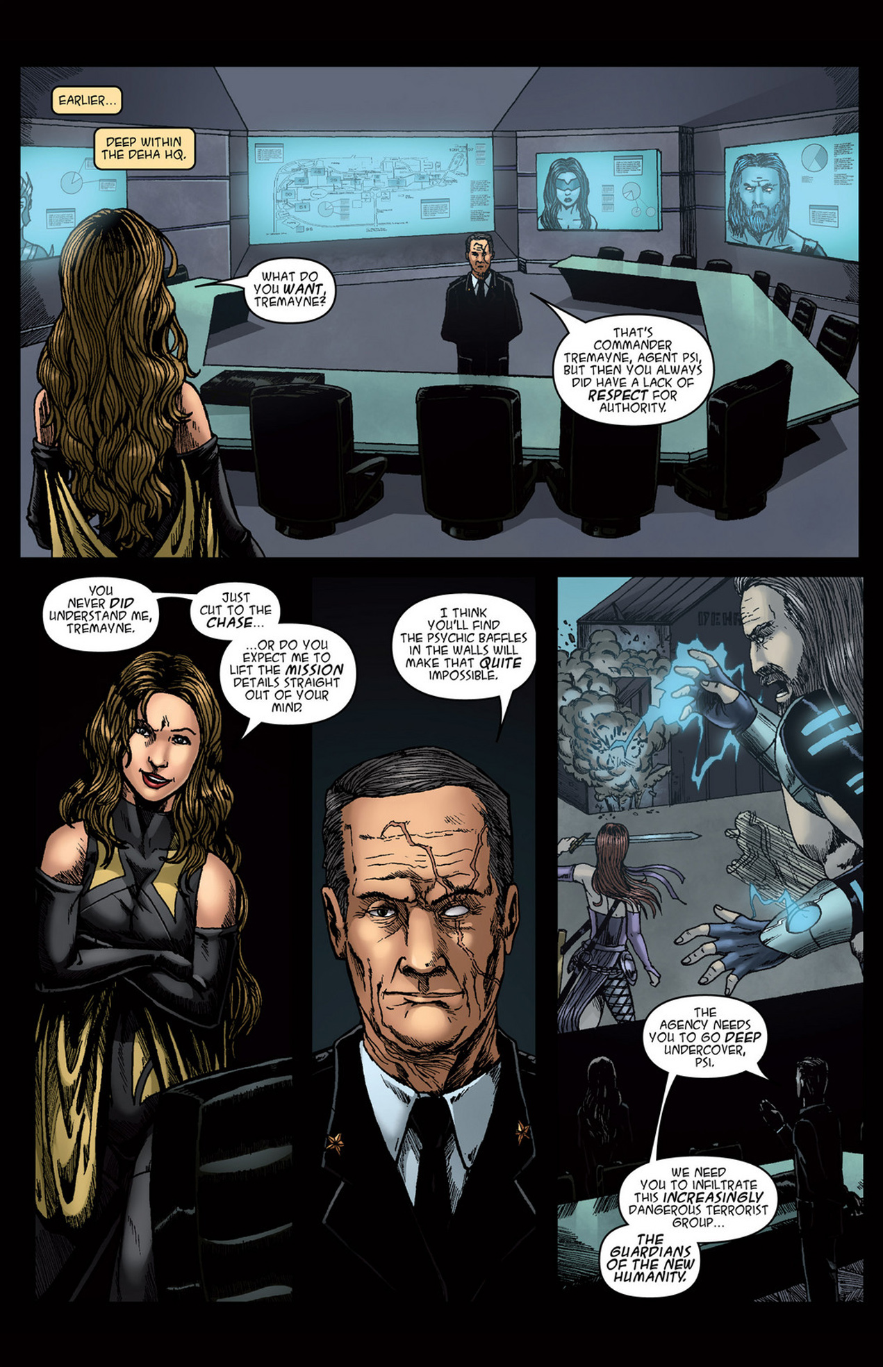 Read online Alpha Gods comic -  Issue #4 - 4