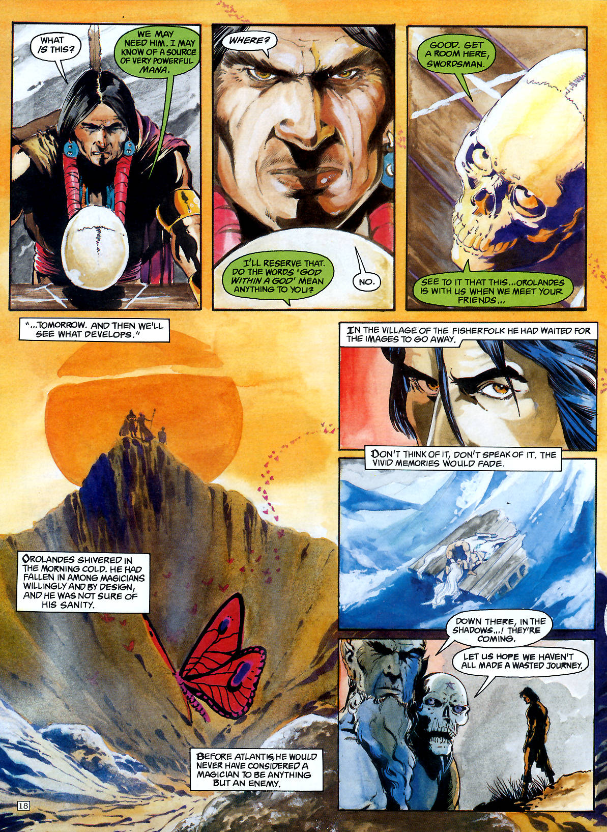 Read online Science Fiction Graphic Novel comic -  Issue #6 - 19