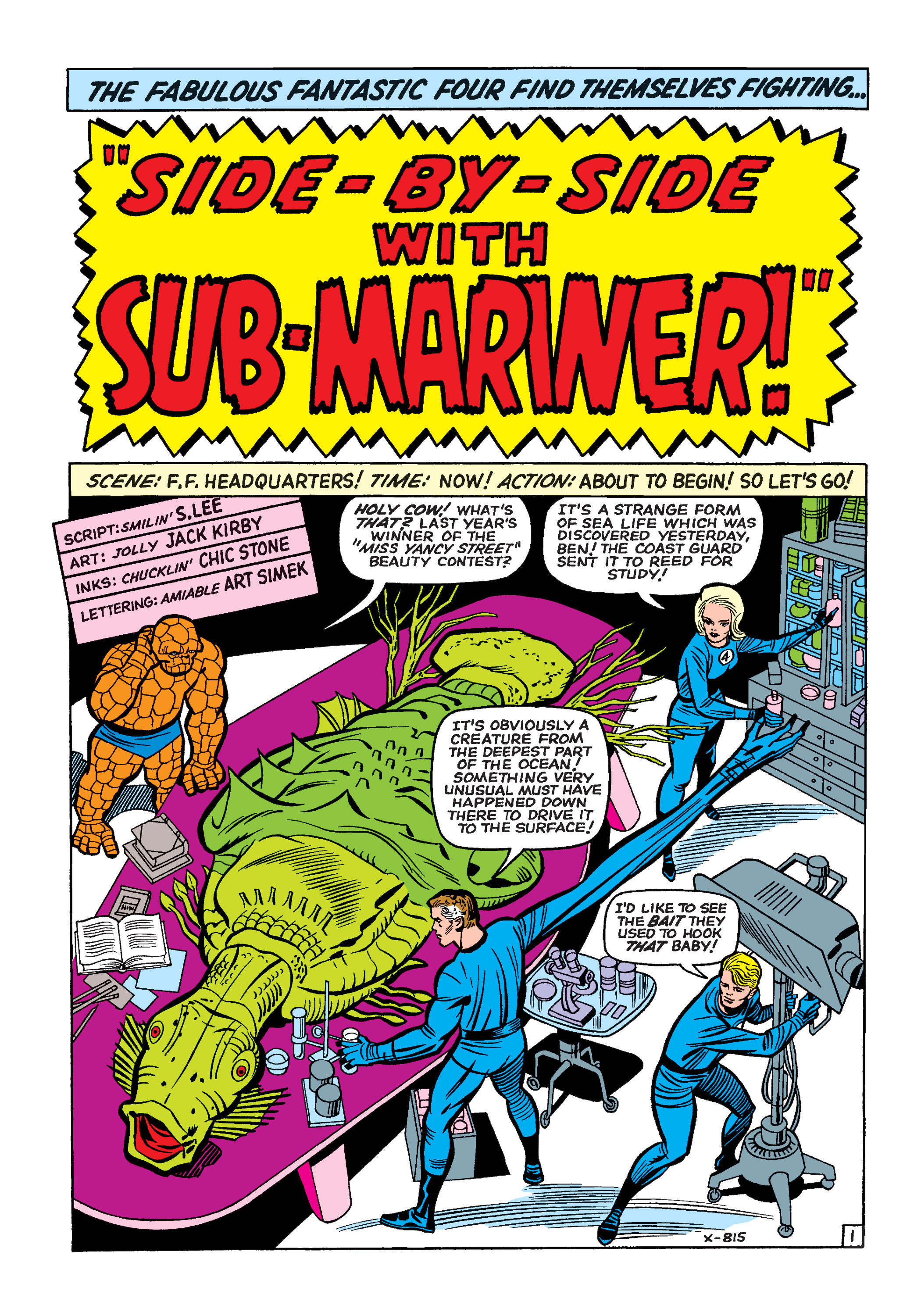 Marvel Masterworks: The Fantastic Four TPB 4 (Part 2) Page 1