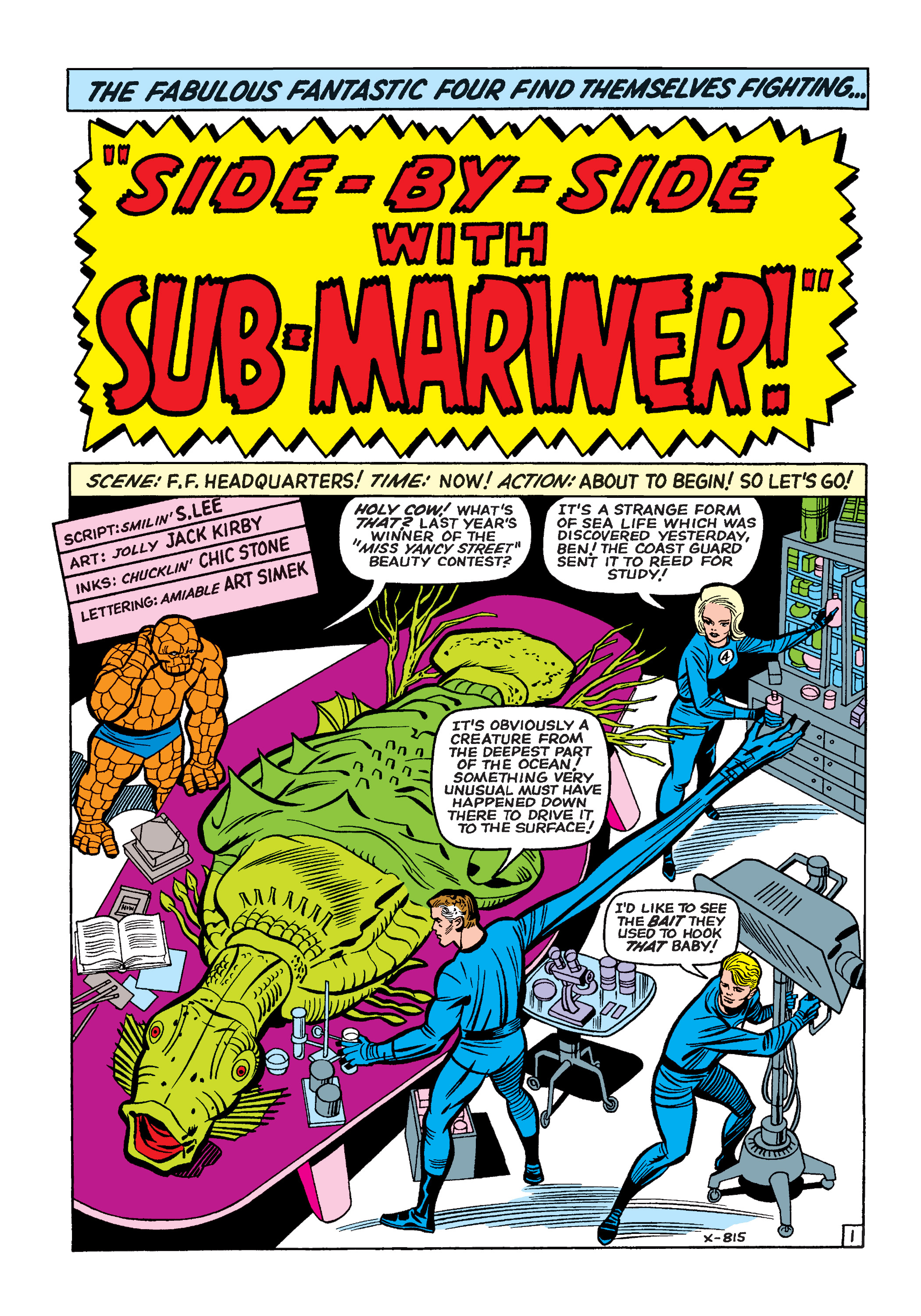 Read online Marvel Masterworks: The Fantastic Four comic -  Issue # TPB 4 (Part 2) - 1