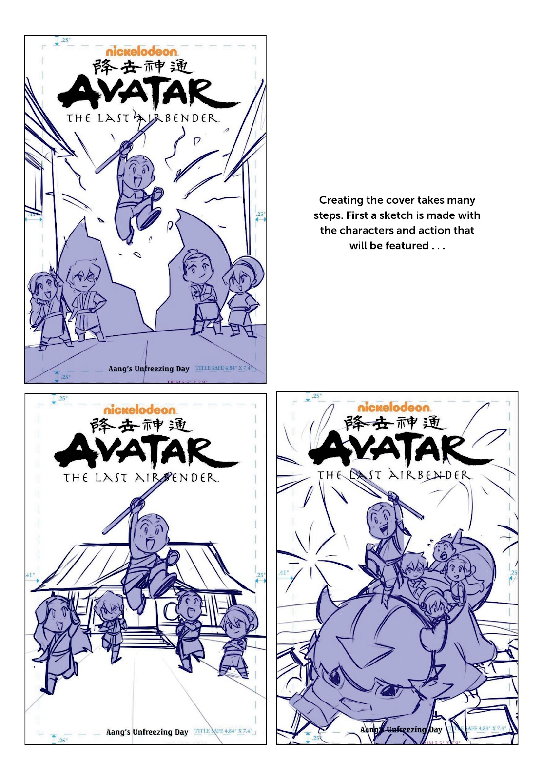 Avatar: The Last Airbender Chibis - Aang's Unfreezing Day issue Full - Page 41