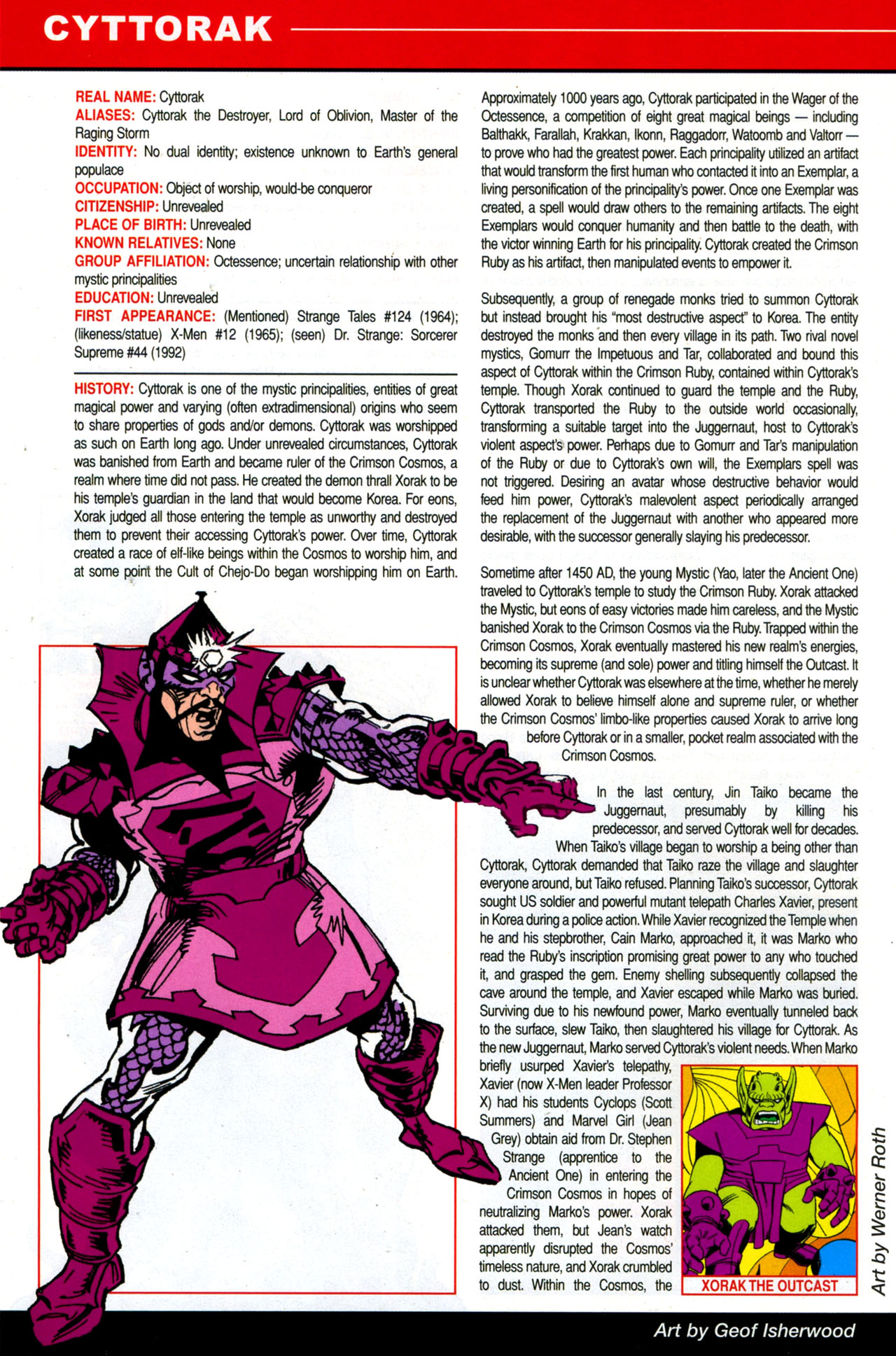 Read online Official Handbook of the Marvel Universe A To Z Update comic -  Issue #1 - 16