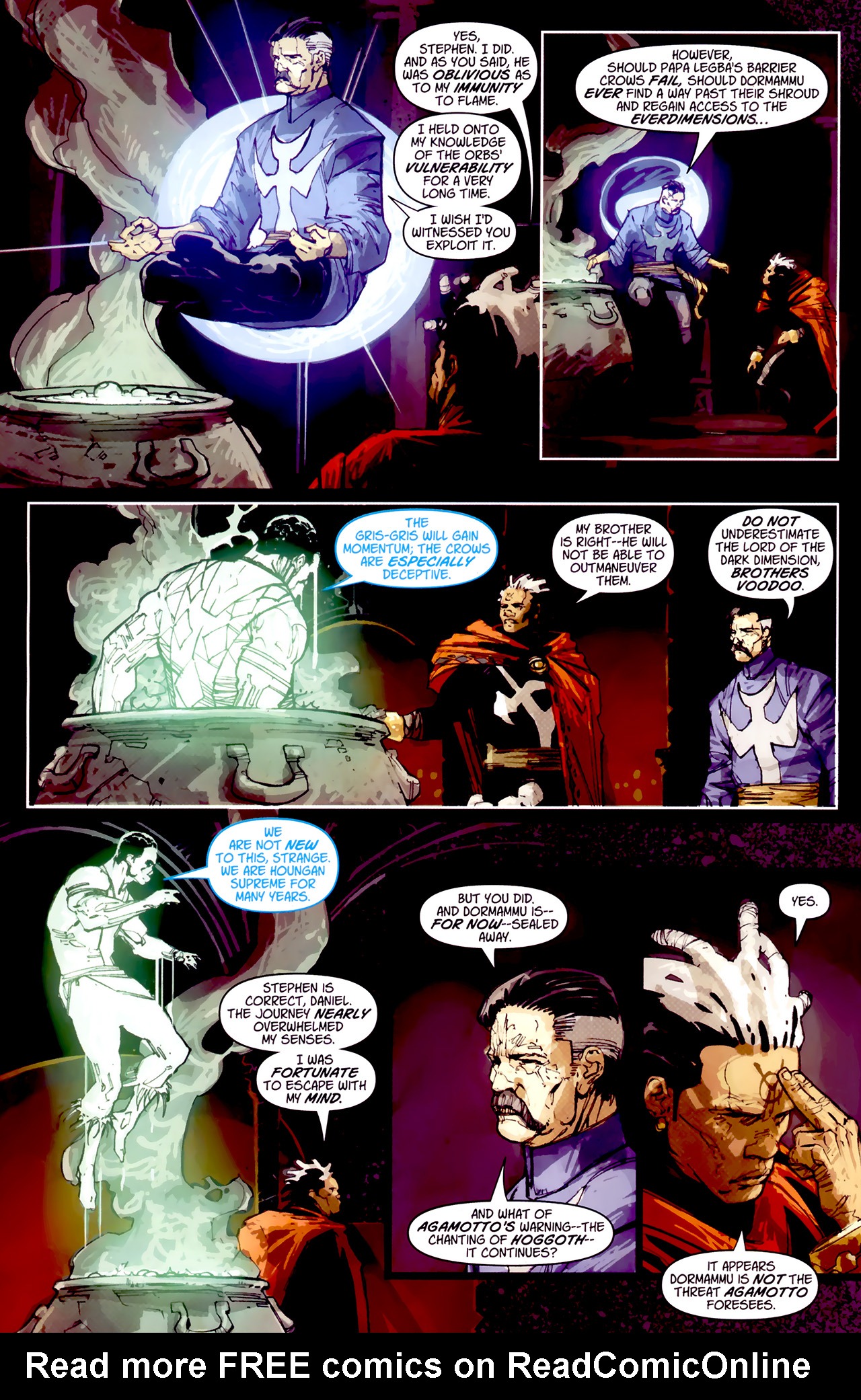 Read online Doctor Voodoo: Avenger of the Supernatural comic -  Issue #1 - 10