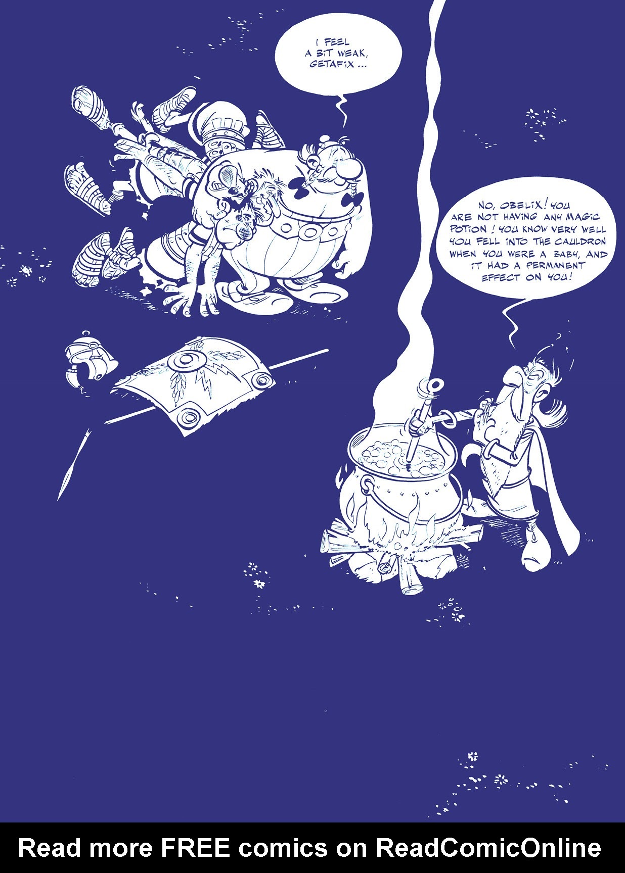 Read online Asterix comic -  Issue #18 - 52