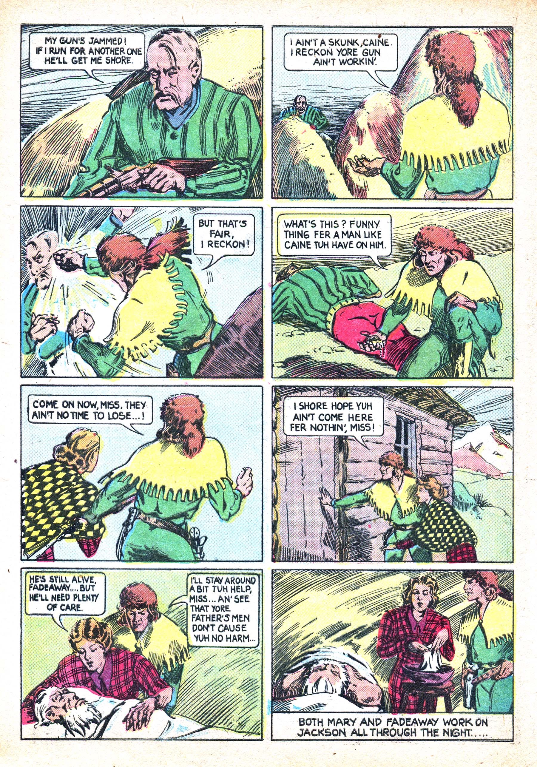 Read online Masked Marvel comic -  Issue #1 - 46