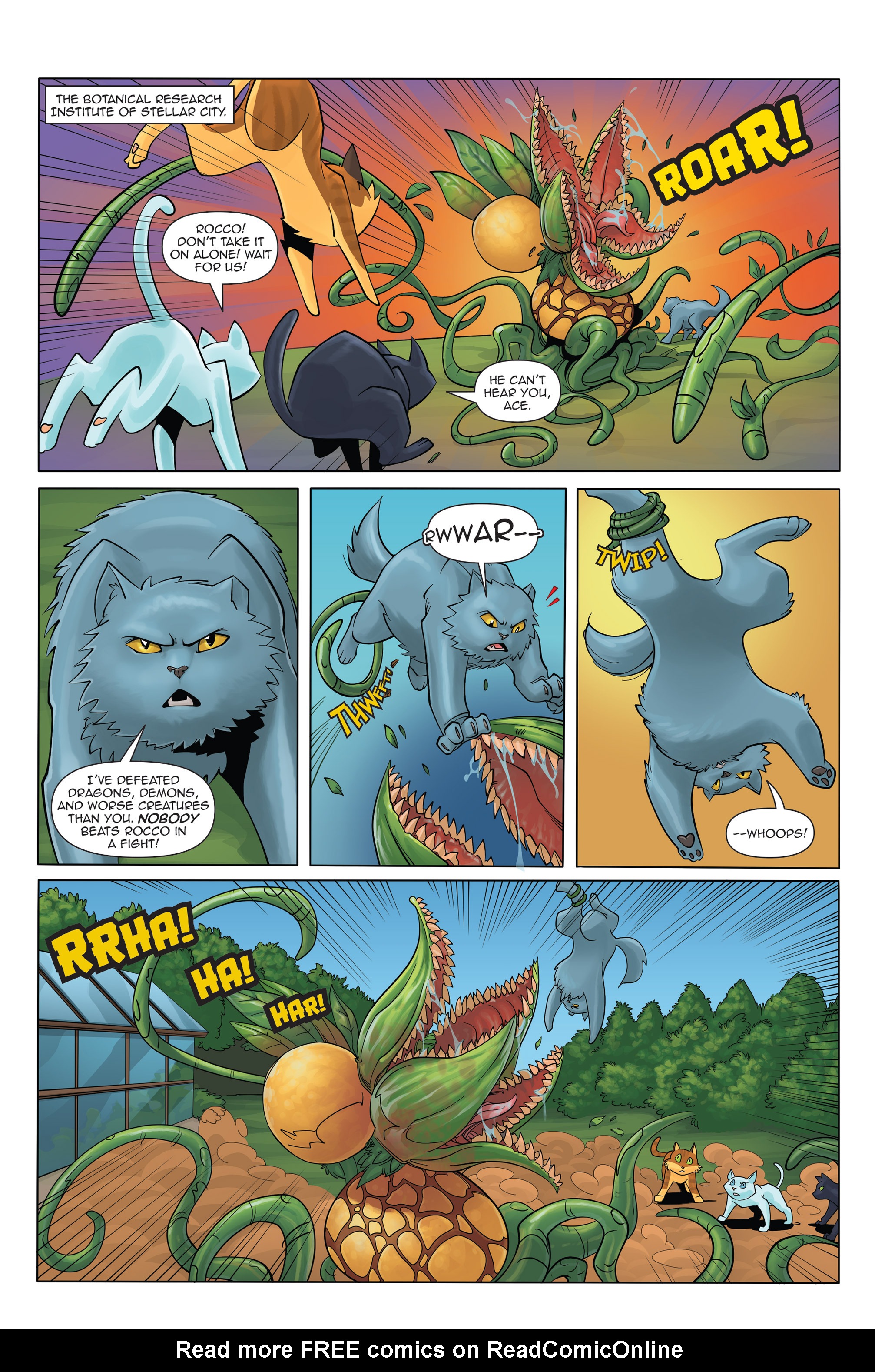 Read online Hero Cats comic -  Issue #7 - 9