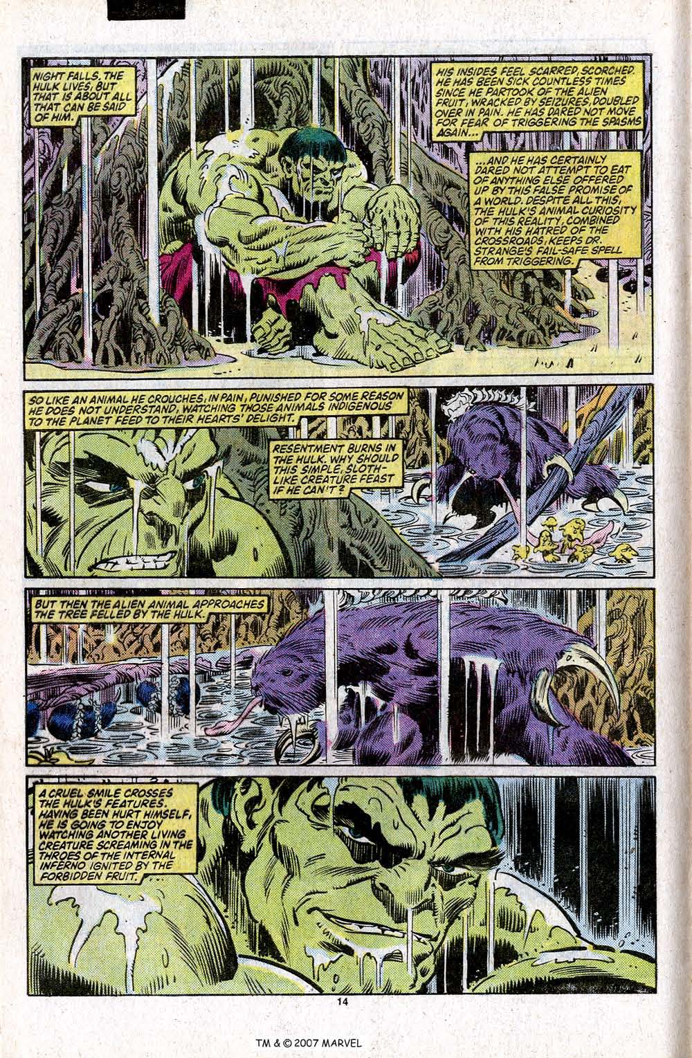 Read online The Incredible Hulk Annual comic -  Issue #13 - 20