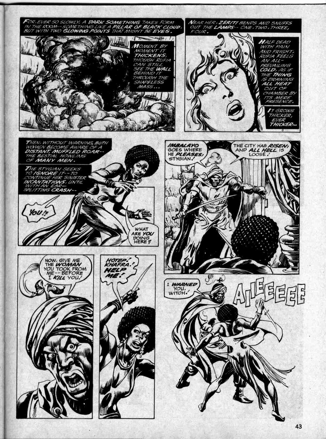 The Savage Sword Of Conan issue 36 - Page 43