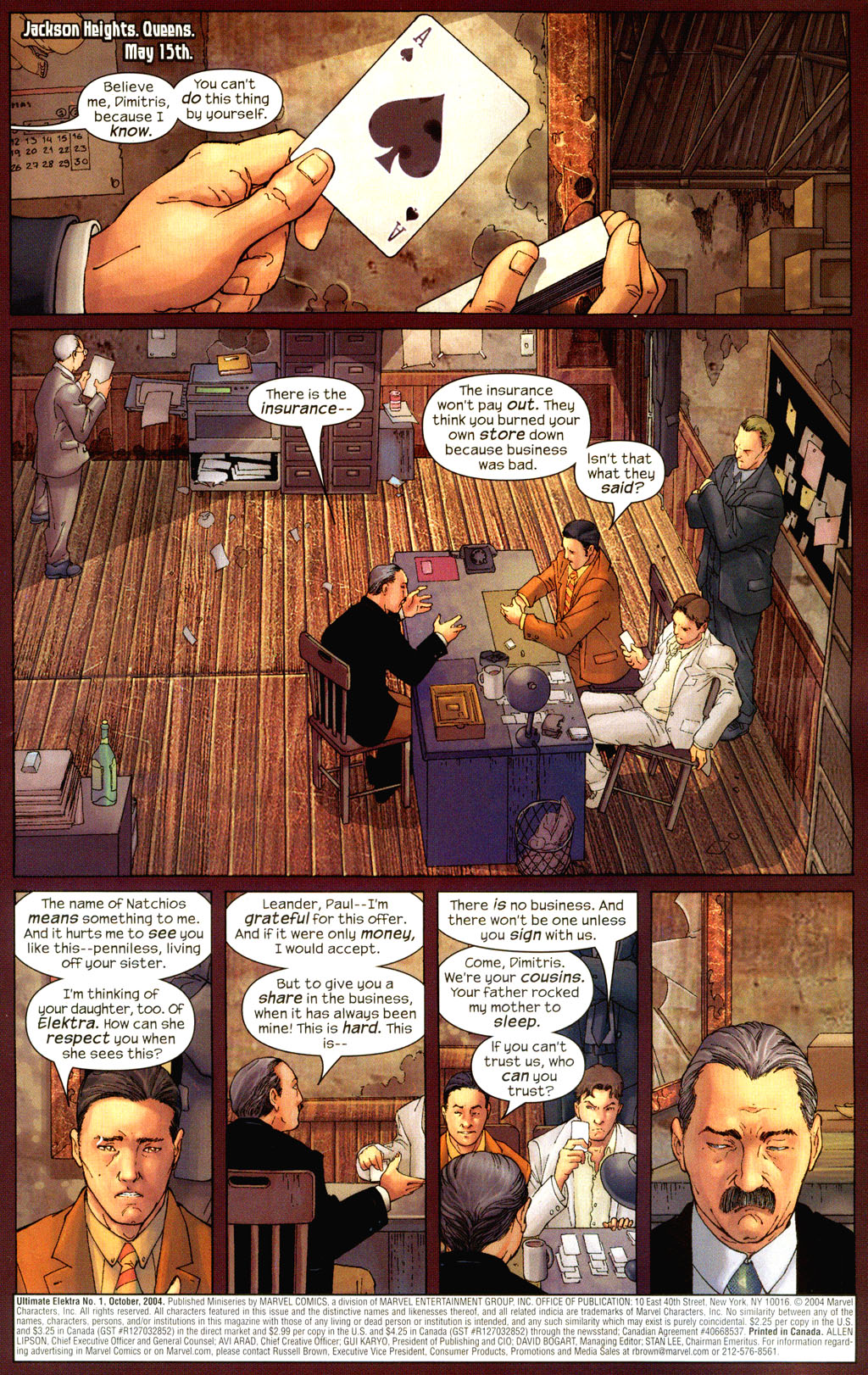 Read online Ultimate Elektra comic -  Issue #1 - 3