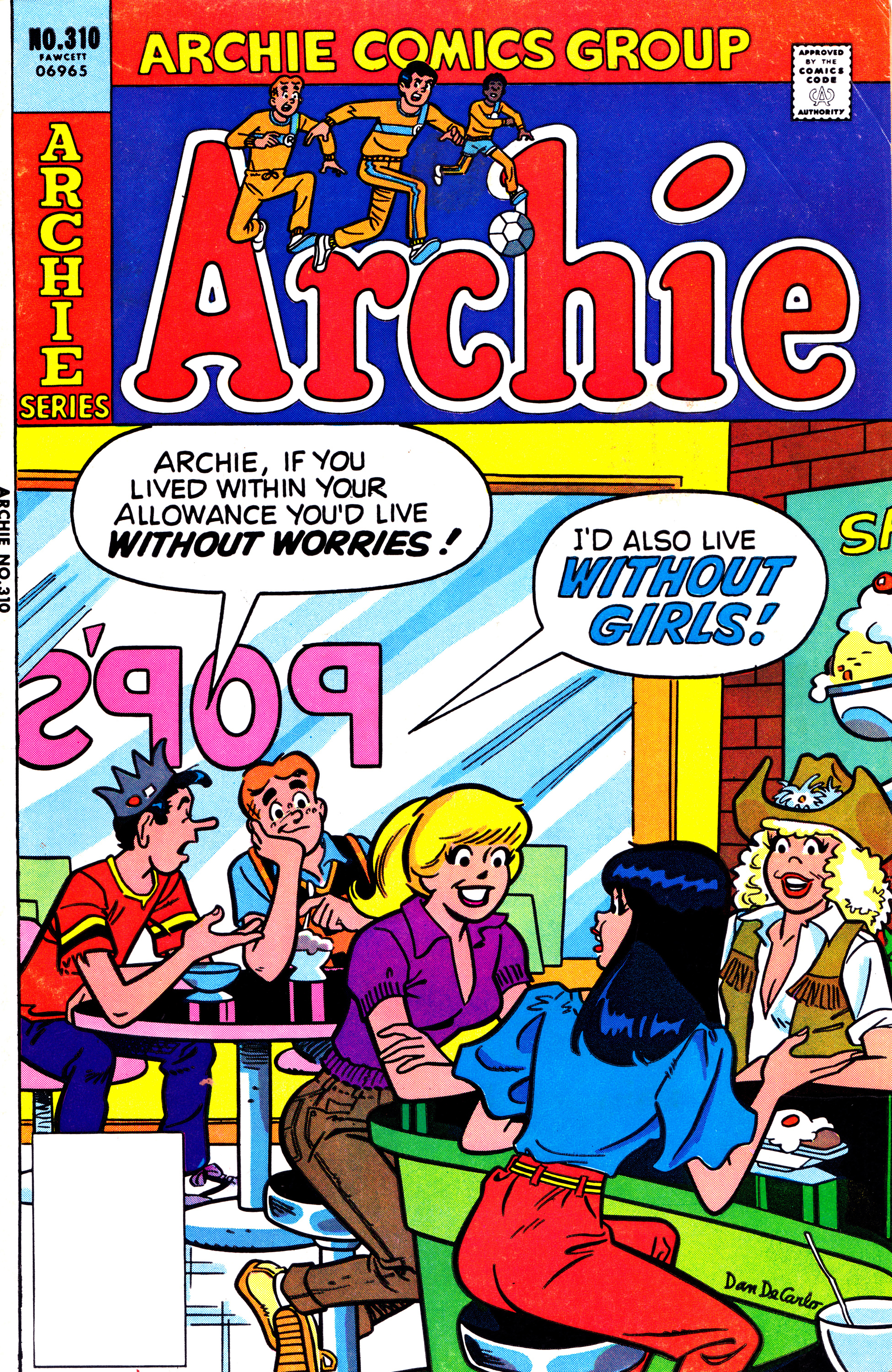 Read online Archie (1960) comic -  Issue #310 - 1