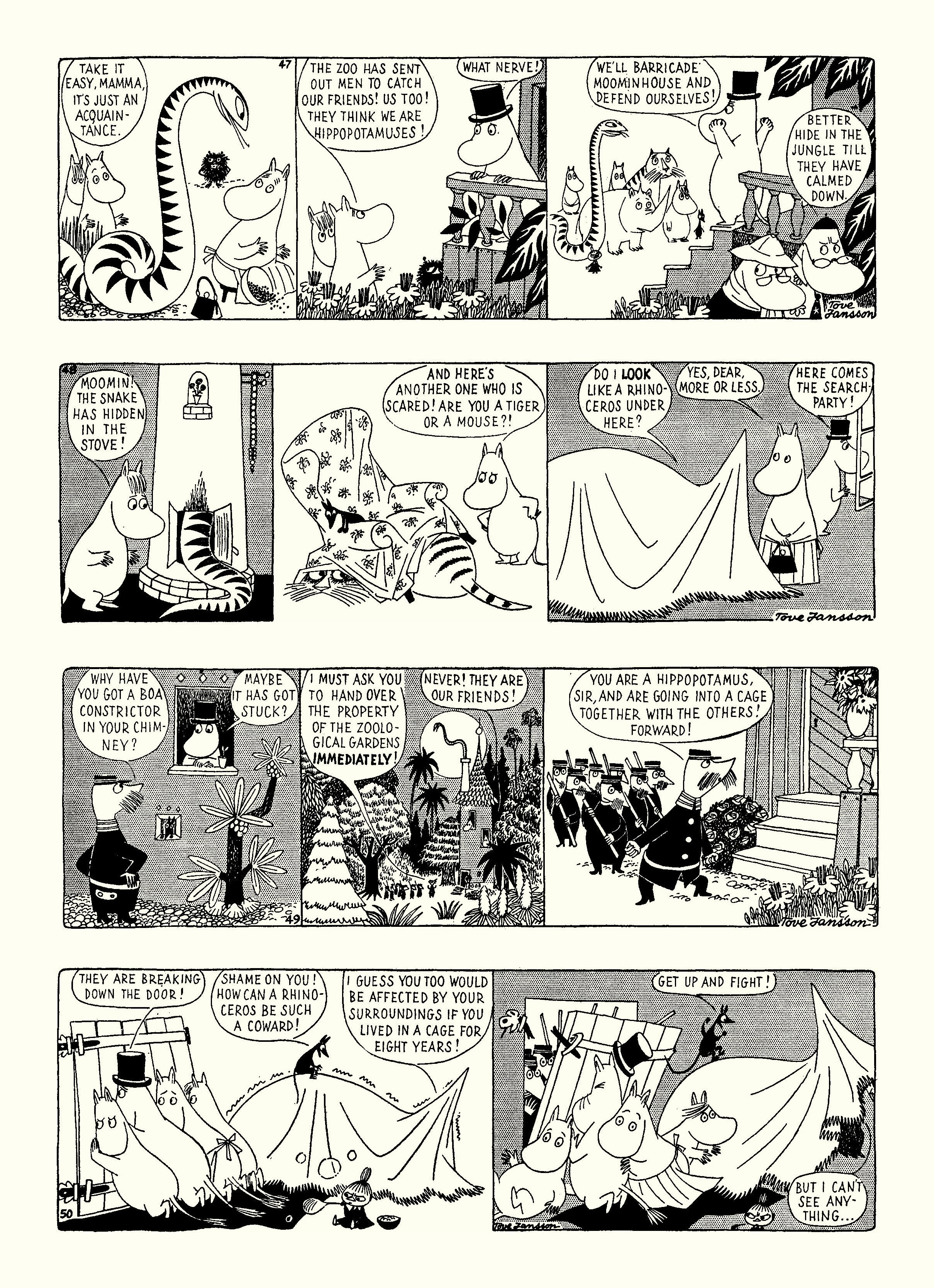 Read online Moomin: The Complete Tove Jansson Comic Strip comic -  Issue # TPB 3 - 32