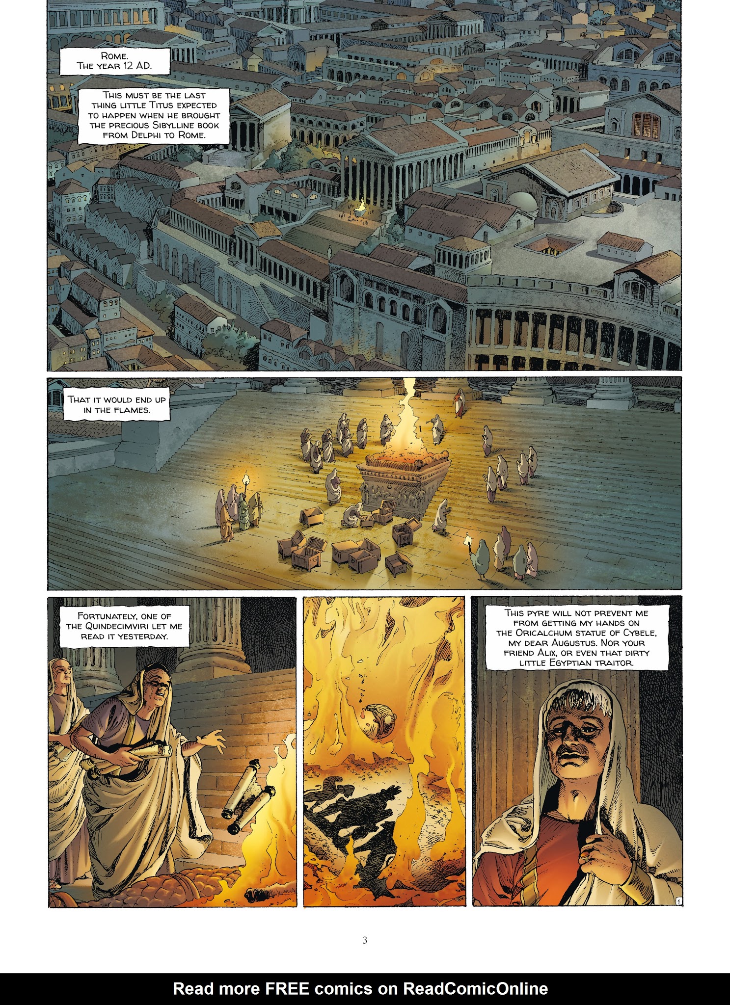 Read online Alix Senator comic -  Issue #6 - 4