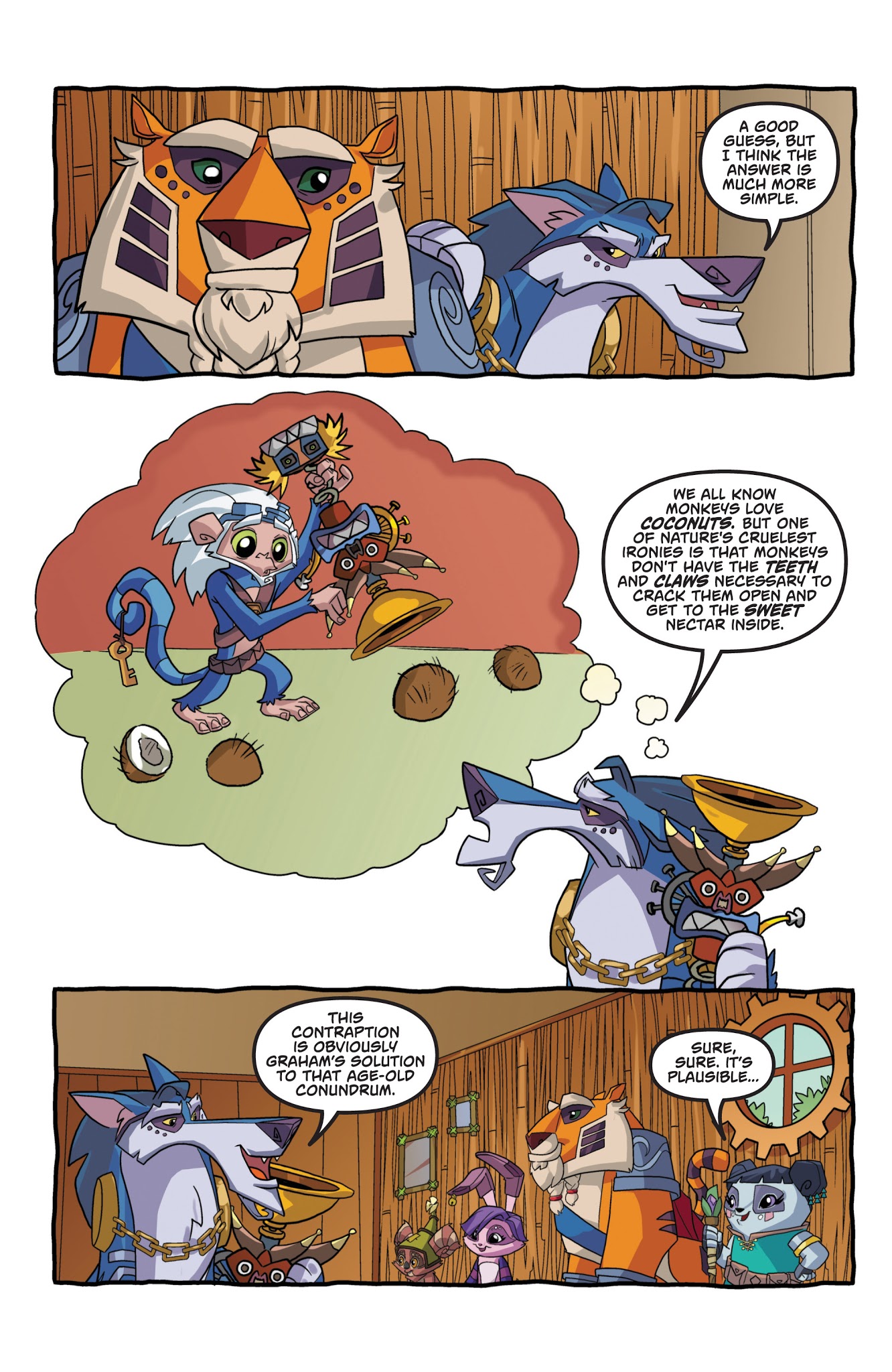 Read online Animal Jam comic -  Issue #3 - 18