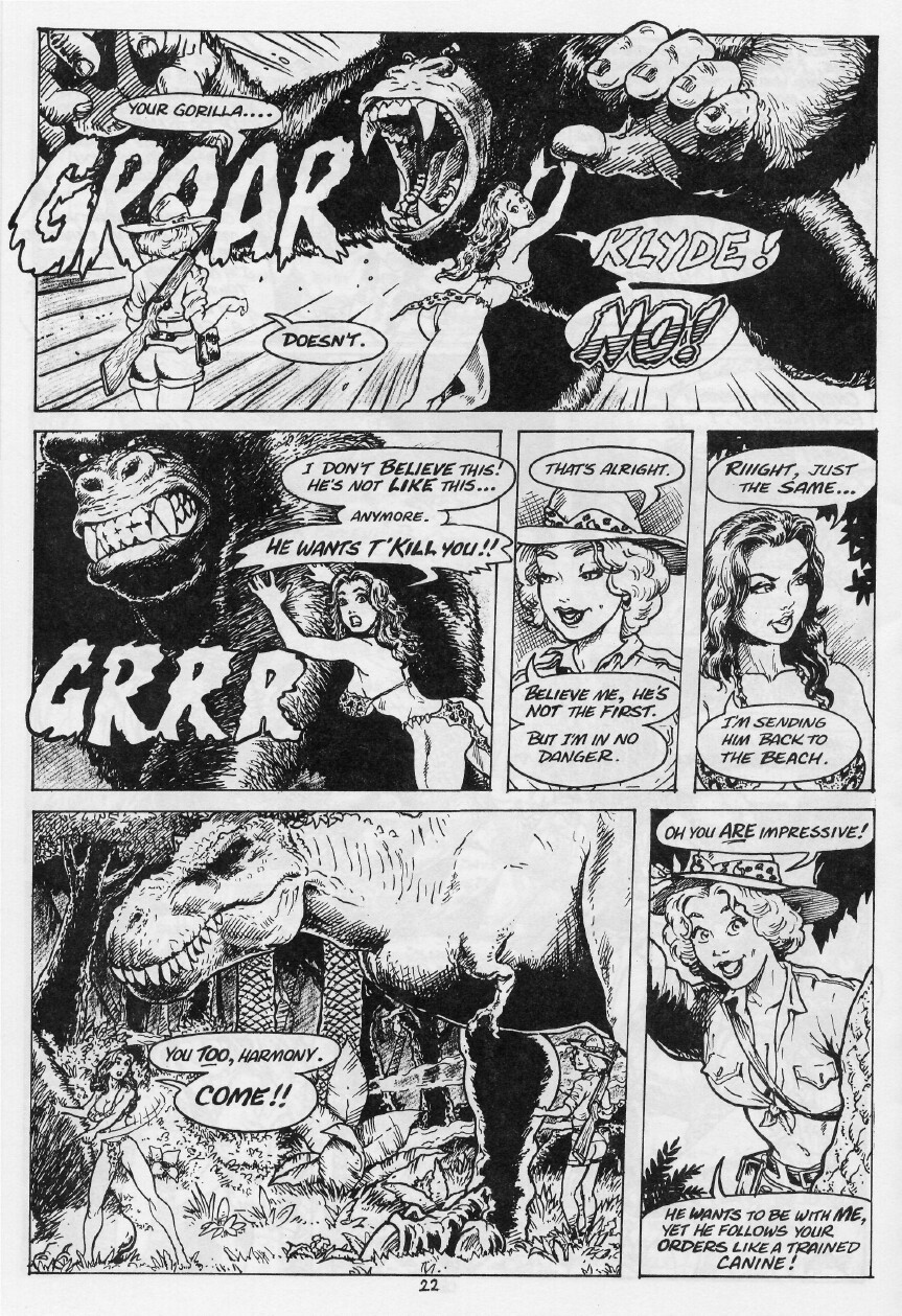 Read online Cavewoman: Pangaean Sea comic -  Issue #1 - 24