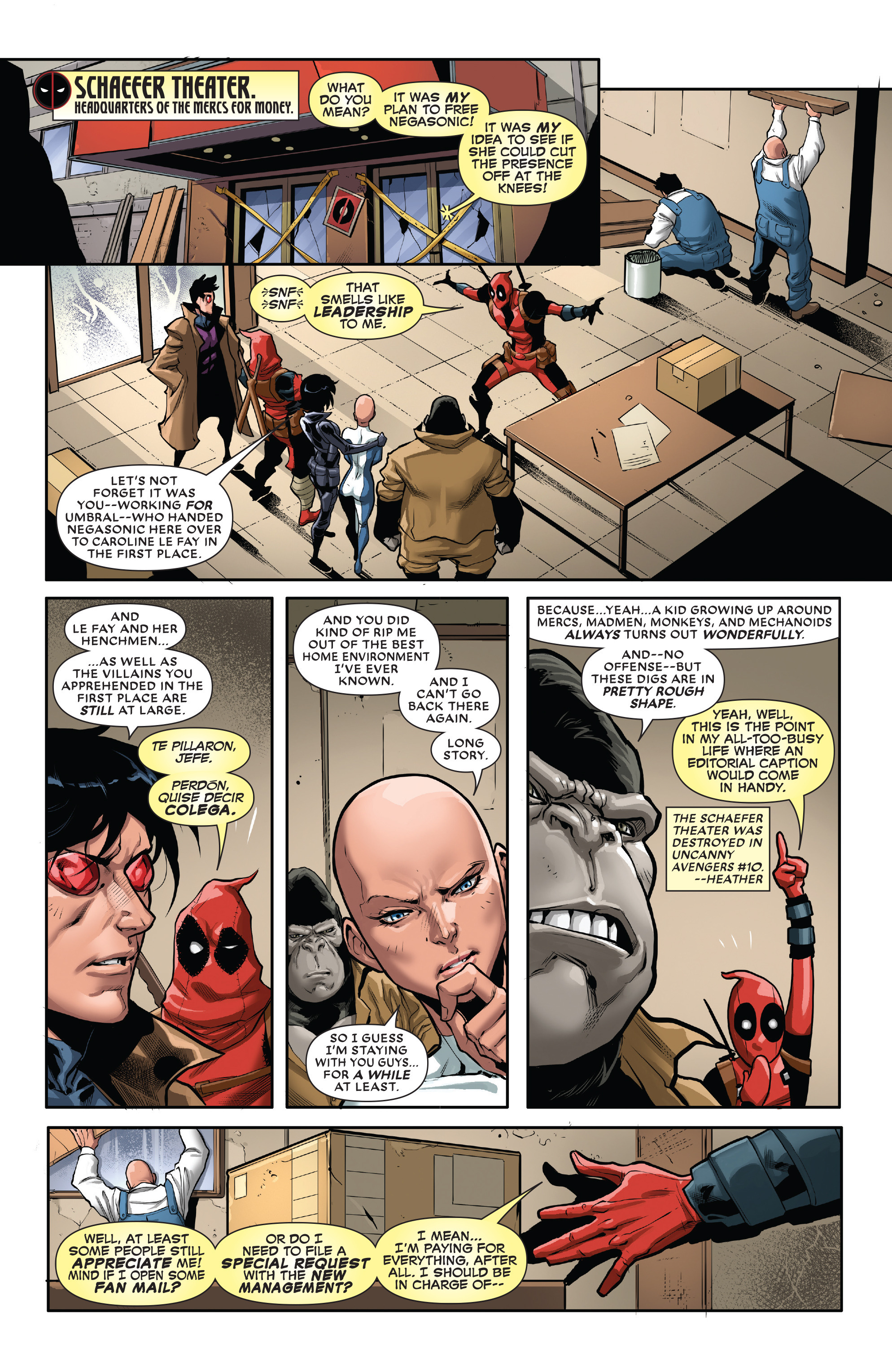 Read online Deadpool & the Mercs For Money [II] comic -  Issue #5 - 20