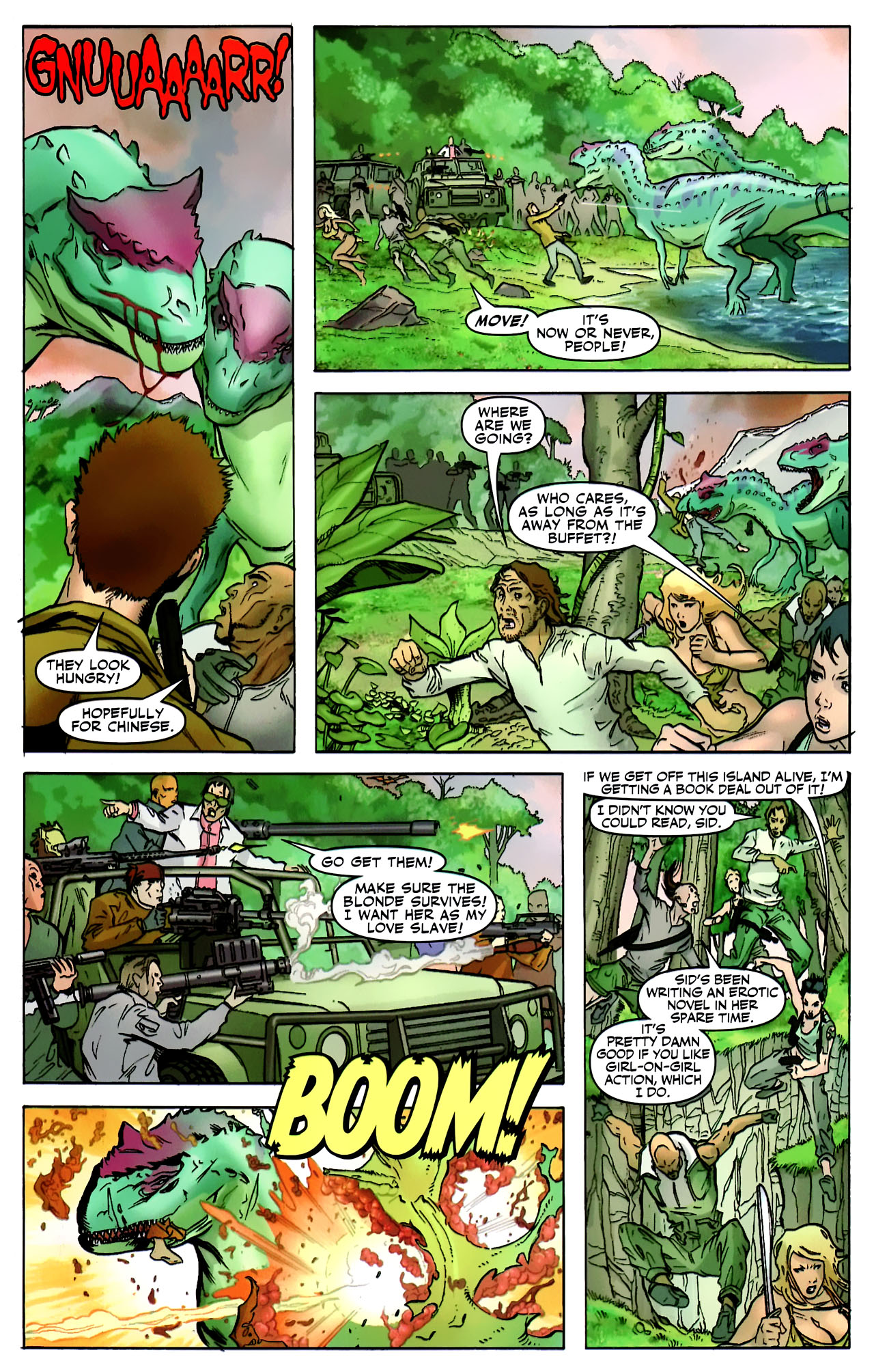 Read online Shanna the She-Devil: Survival of the Fittest comic -  Issue #2 - 8